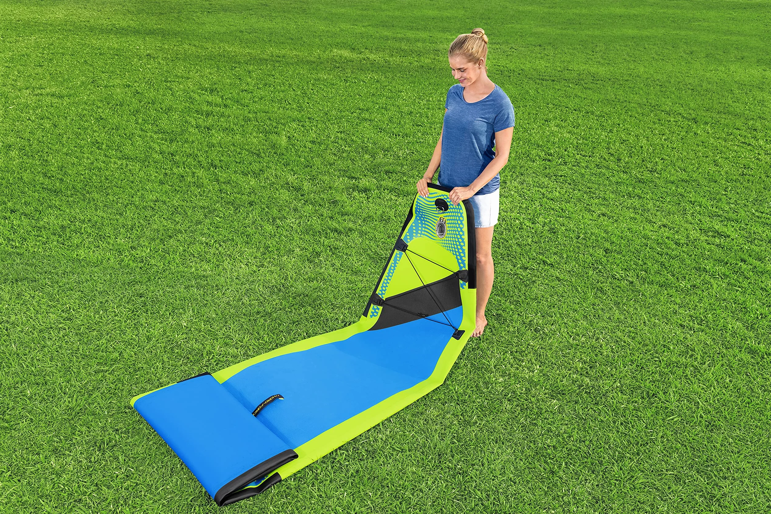 Bestway Hydro-Force Aqua Excursion Tech nadmuchiwany zestaw desek SUP z pompką ręczną, plecakiem