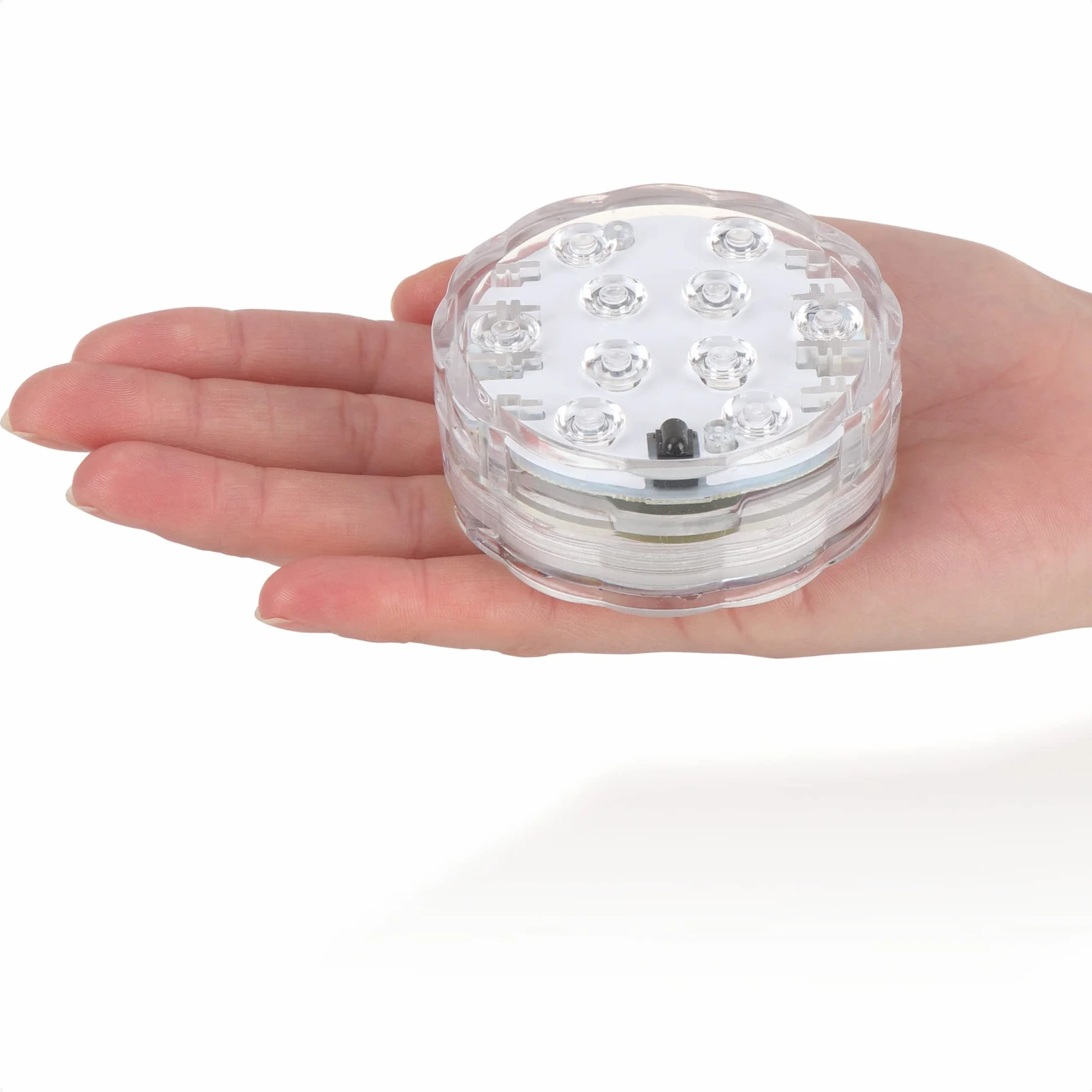 COM-FOUR® Oświetlenie basenu LED z funkcją zmiany koloru - energooszczędne światło do relaksującej oazy (01 sztuka - lampa basenowa LED)
