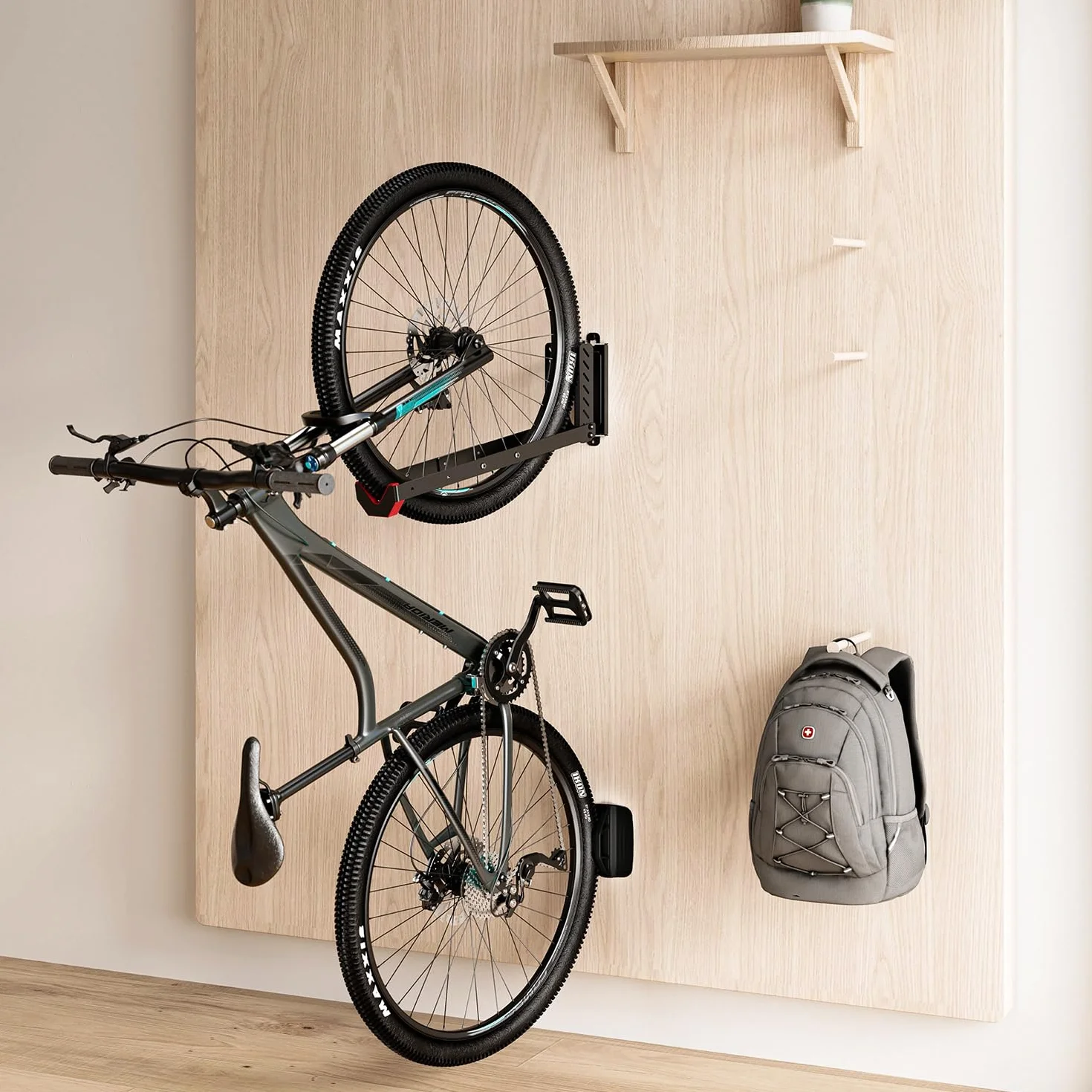 Maclean Uchwyt rowerowy montowany na ścianie, maks. 35 kg, MC-498