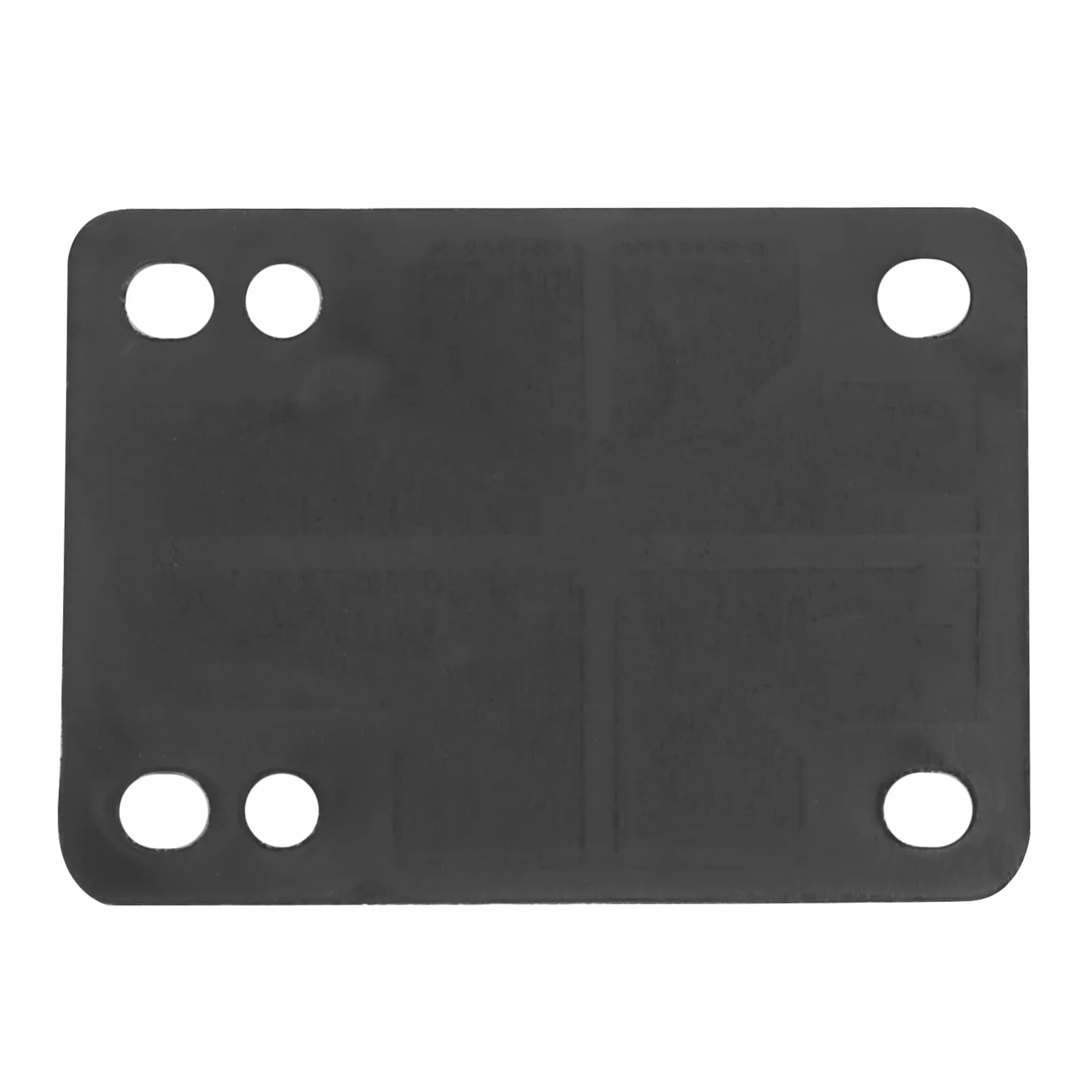 Gumowa podkładka pod stopkę do deskorolki 1/8 3 mm, 8 sztuk