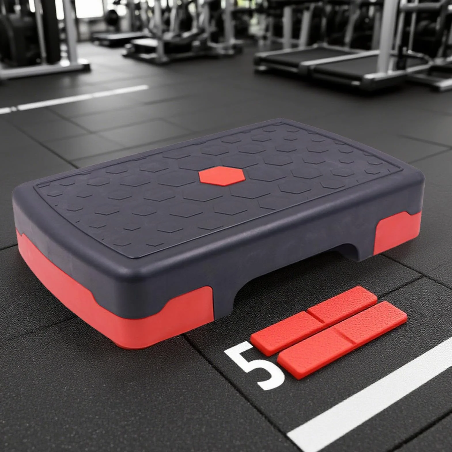 Step Workout | Domowy Stepper Fitness - Antypoślizgowy Steper Modelujący Sylwetkę Do Domowej Rutyny Dla Entuzjastów Siłowni Mieszkańców Mieszkań Instruktorów Nastolatków