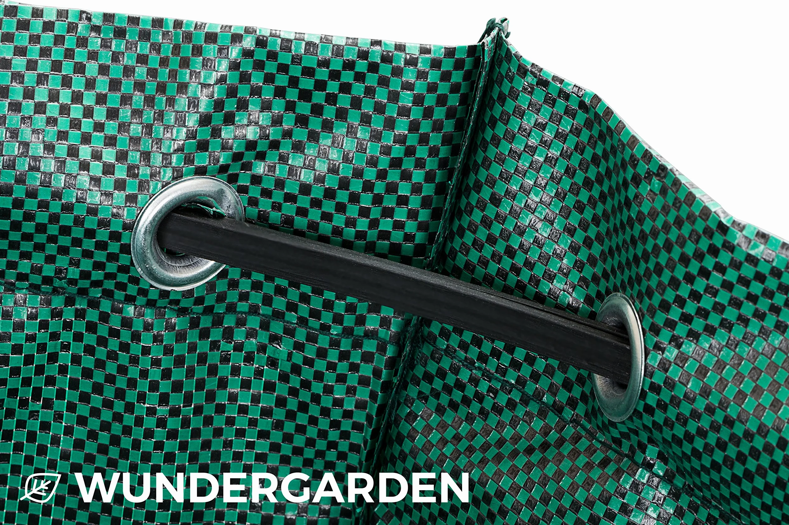 WUNDERGARDEN – worki ogrodowe 1x 200 l, 1x 300 l, 1x 500 l na odpady ogrodowe i roślinne, liście, trawę, kompost – okrągła podstawa, samostojące i składane