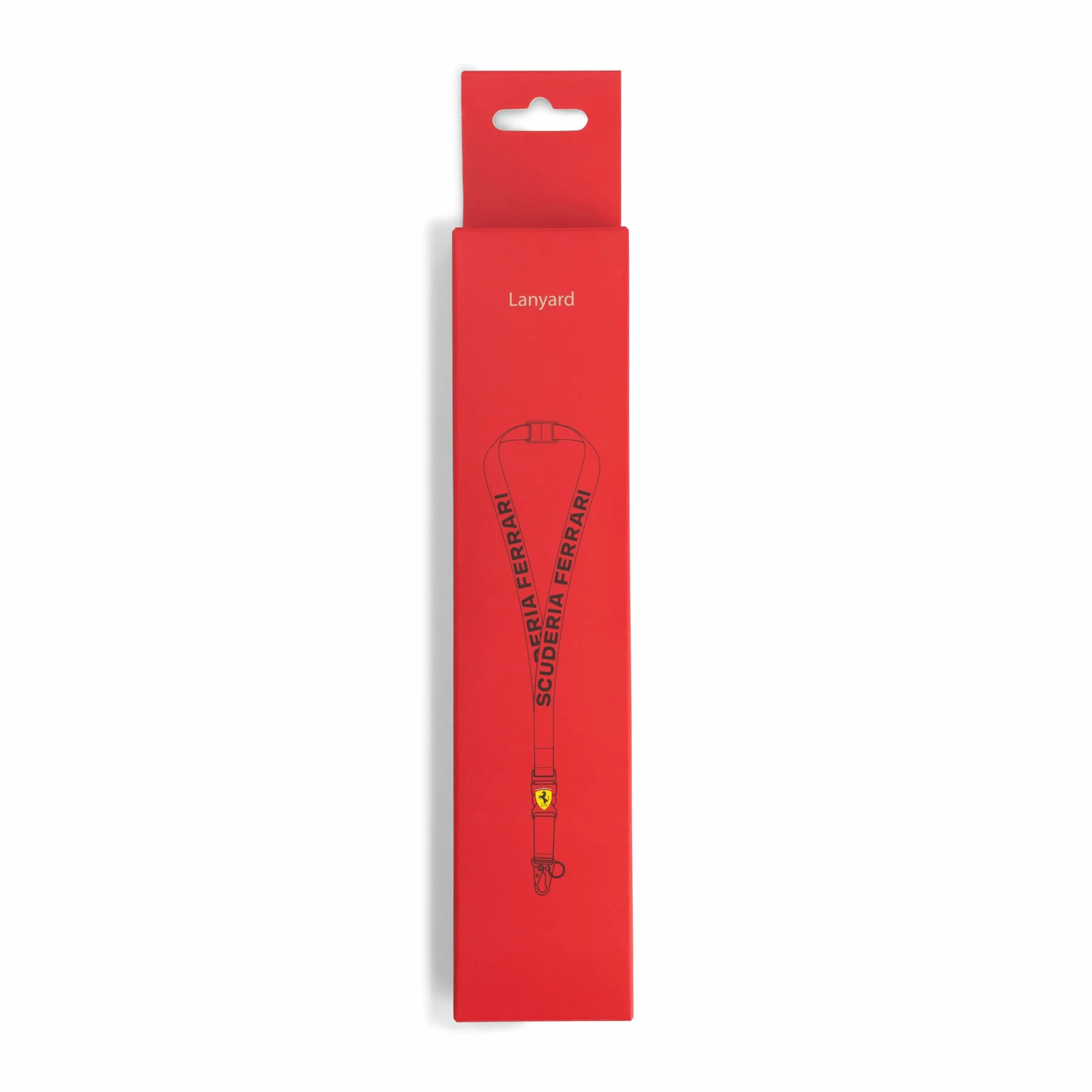 Ferrari Scuderia Logo Scord - Czerwone, Jeden rozmiar