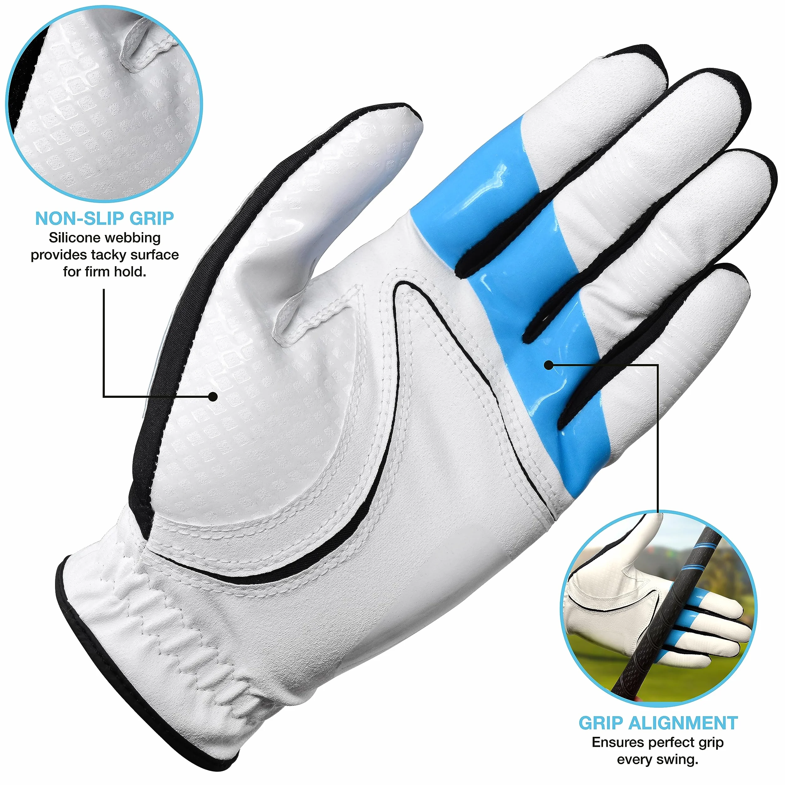 ME AND MY GOLF True Grip rękawice treningowe rozmiar M/L