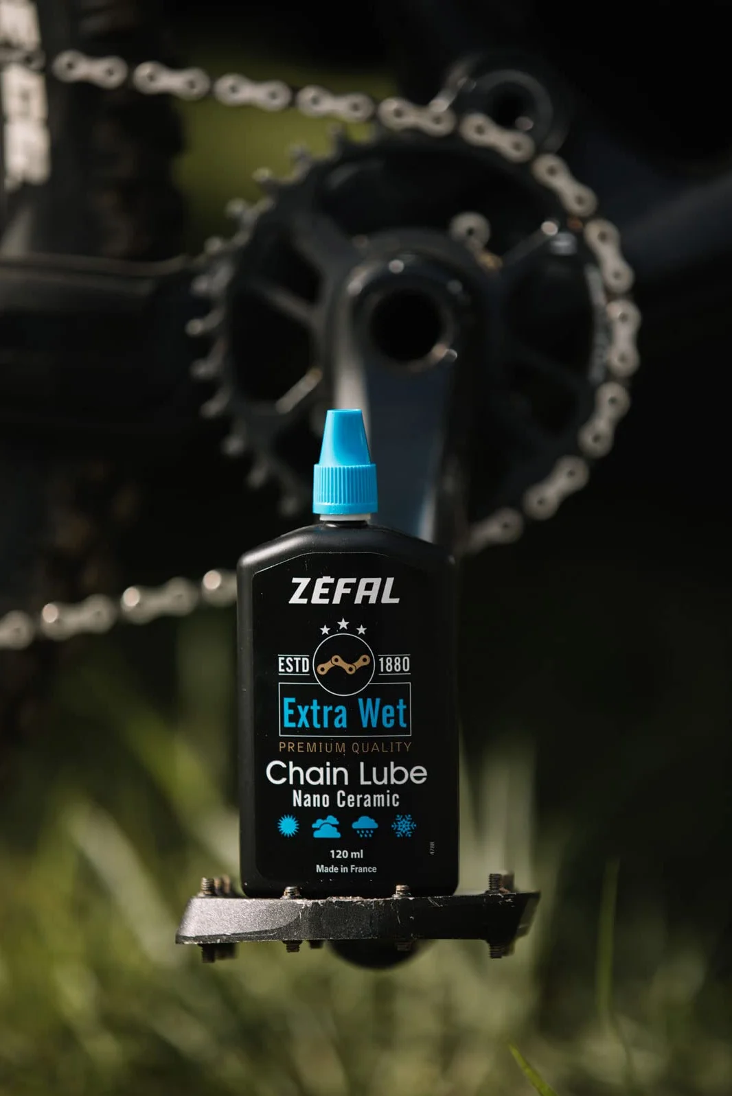ZEFAL Extra Wet, Lubo per Catena in Ceramica. Unisex-Adulto, Nero, 125ml