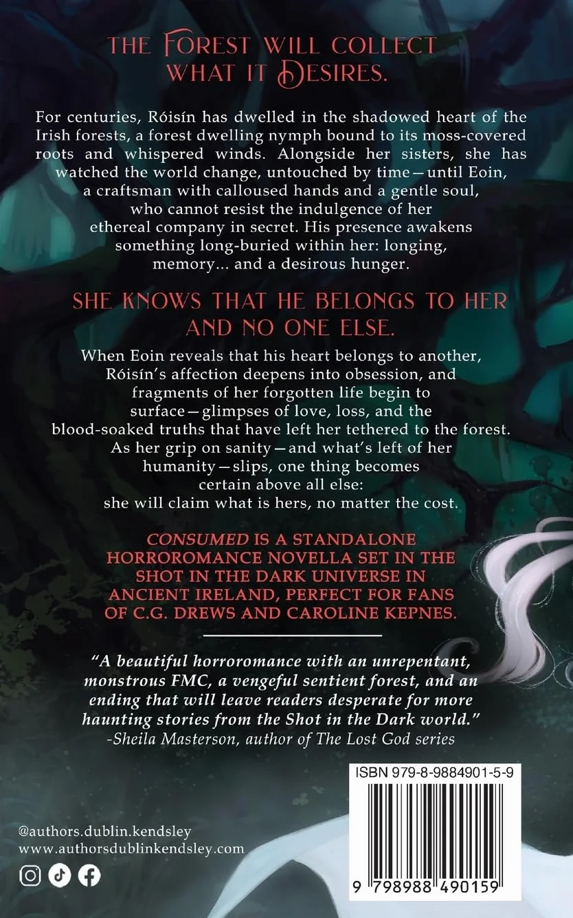 Consumed: An Irish Fantasy Horror Romance Novella