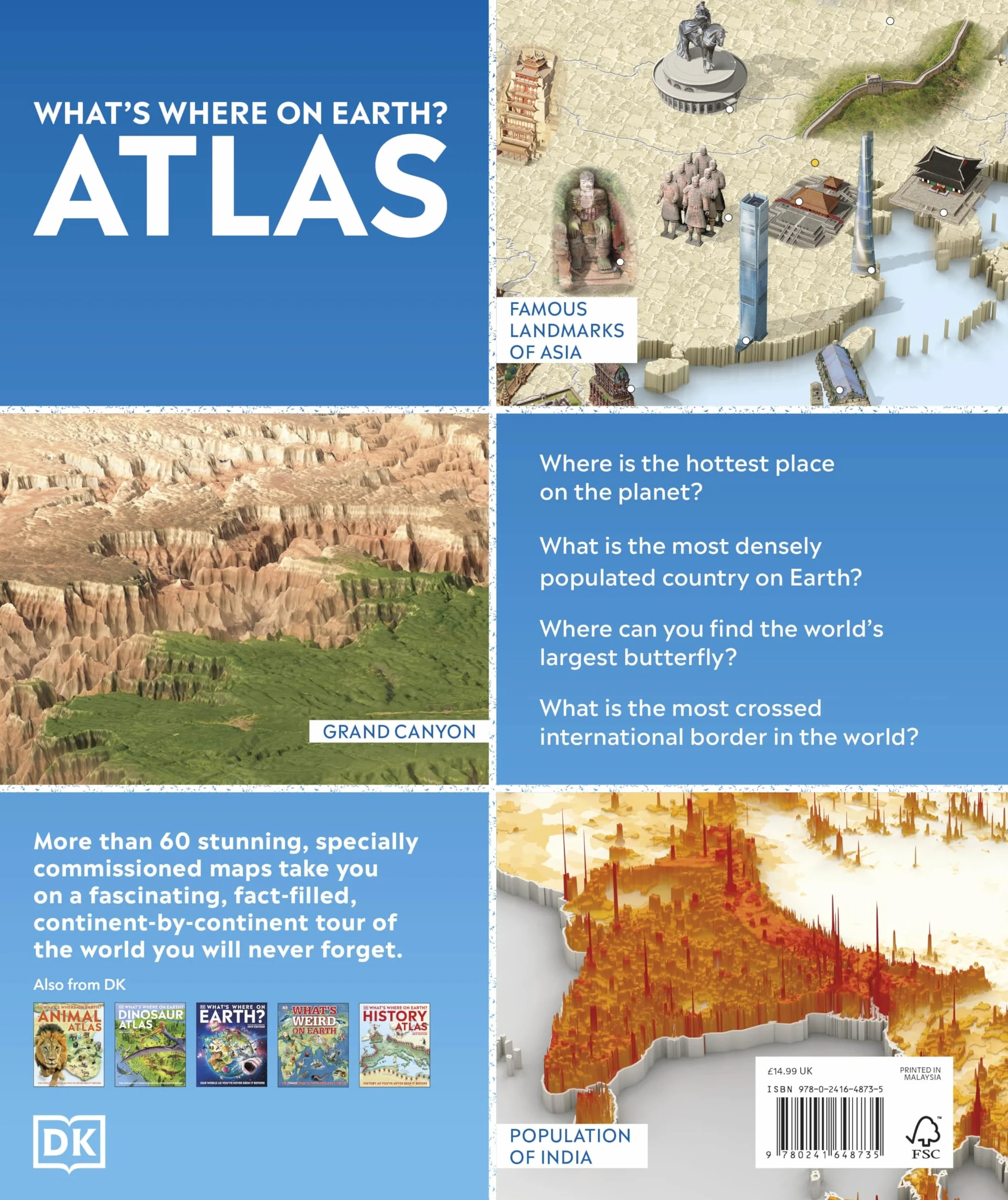 What's Where on Earth? Atlas: The World as You've Never Seen It Before!