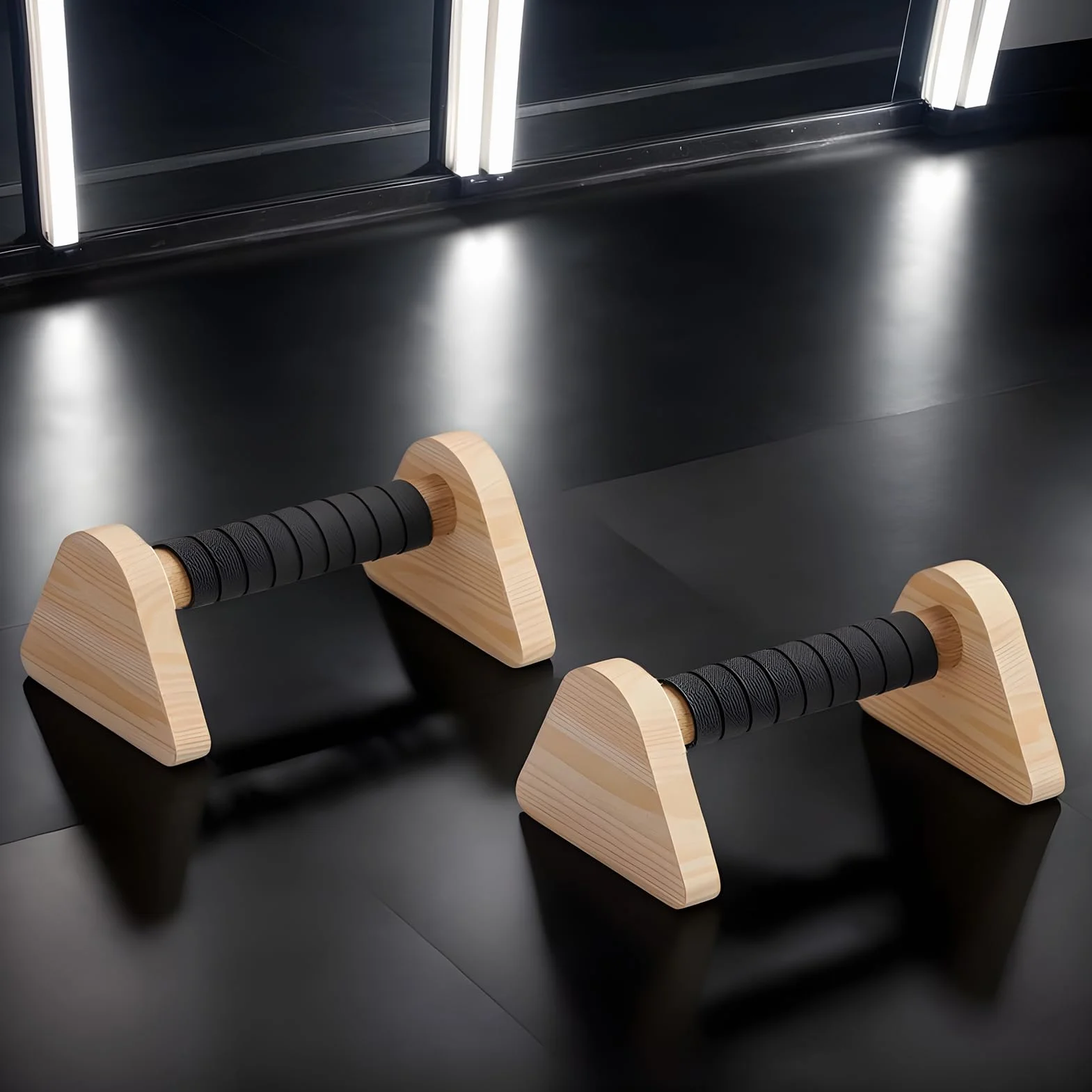 Antypoślizgowe Drążki do Pompek Pushup Grip Bars 1 para Trening Siłowy