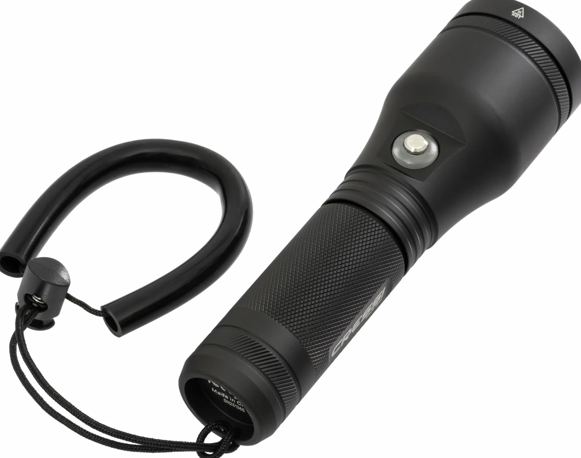 CRESSI Astra 2100 latarka podwodna LED 2100 lumenów wodoodporna IPX8 100 m czarna
