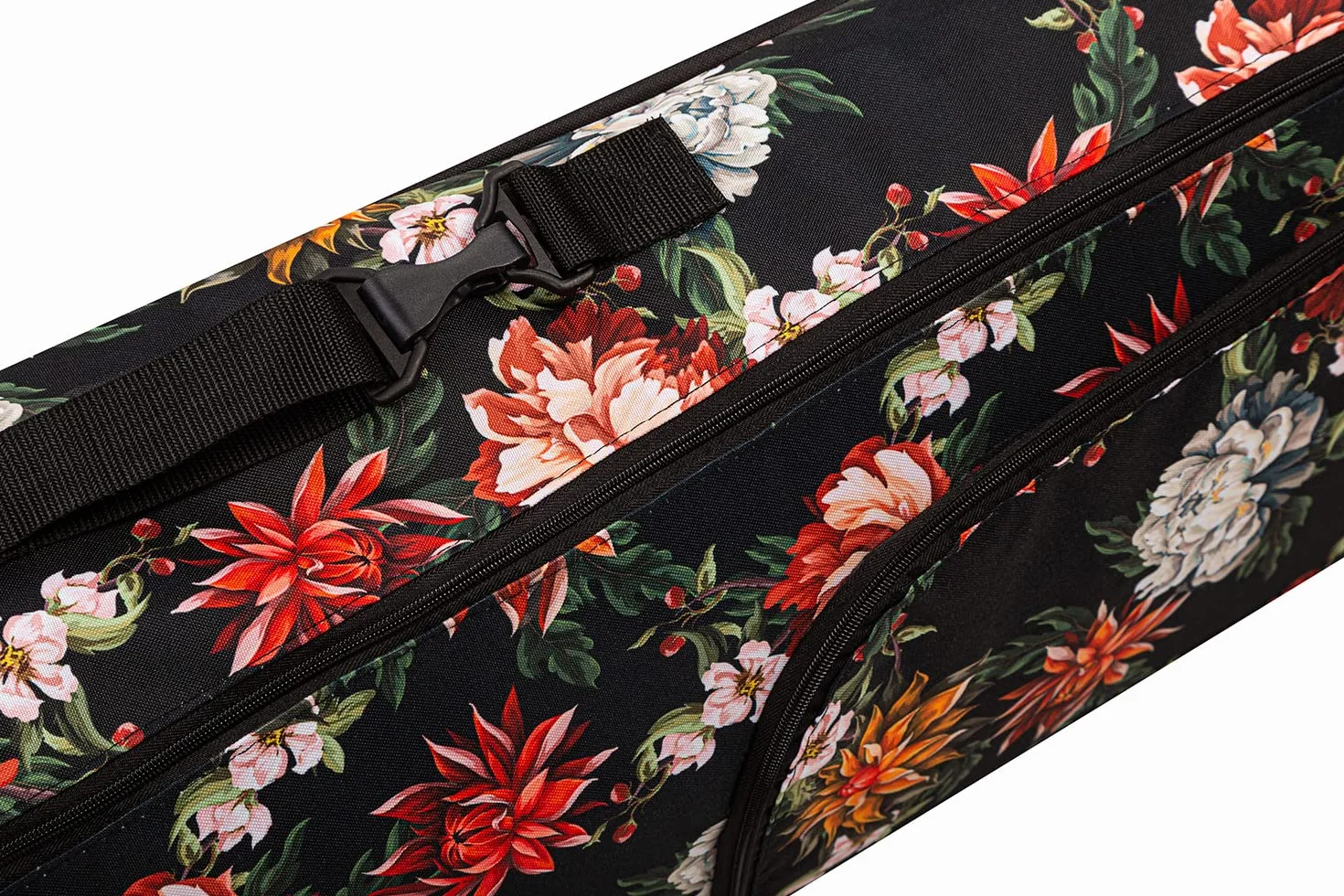Ferocity Premium torba snowboardowa Board Bag pokrowiec 170 cm z wodoodpornego poliestru z paskiem do noszenia i paskiem na ramię, ciemnoniebieska, granatowy