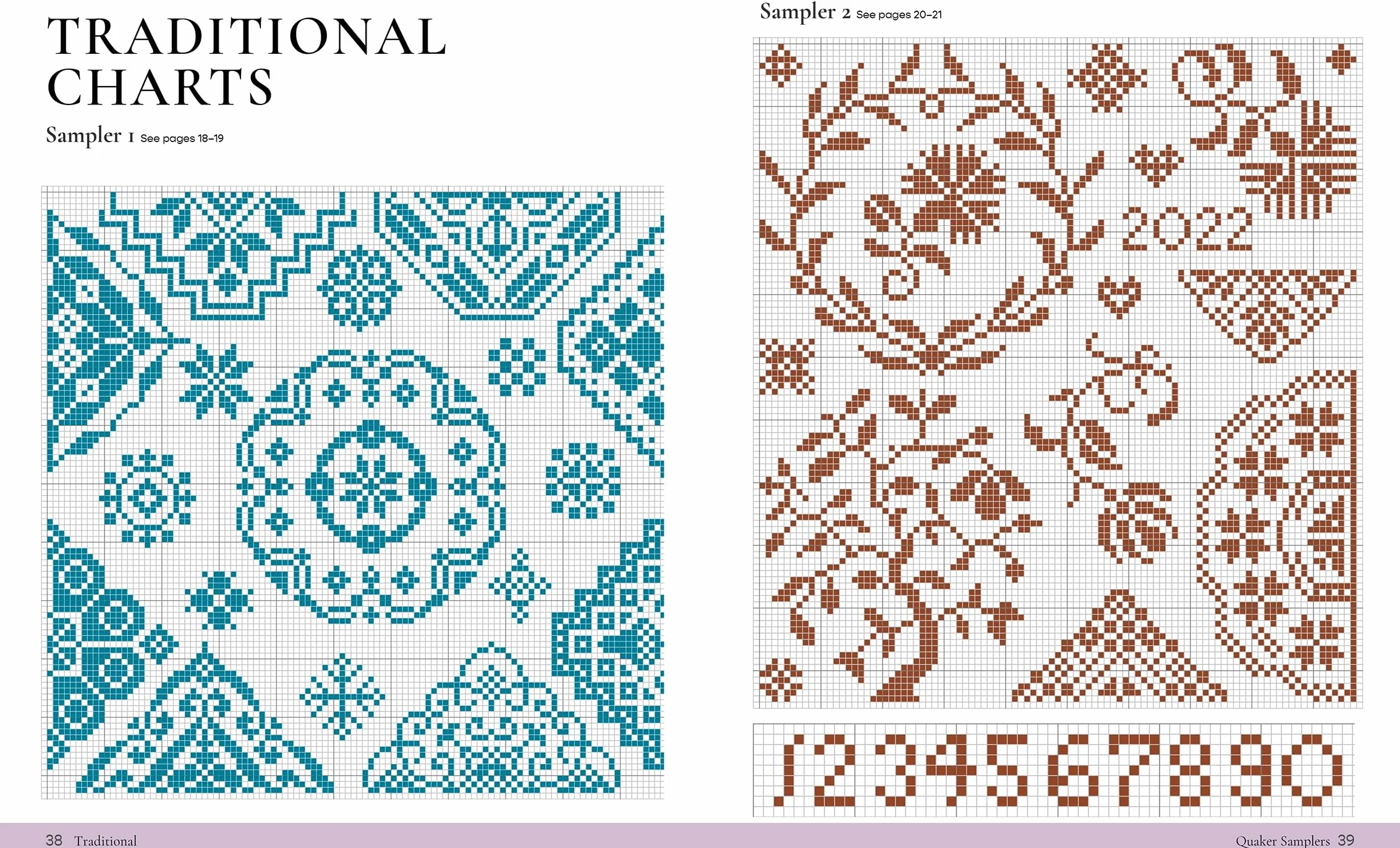 Quaker Samplers: The Ultimate Collection of Traditional and Modern Designs