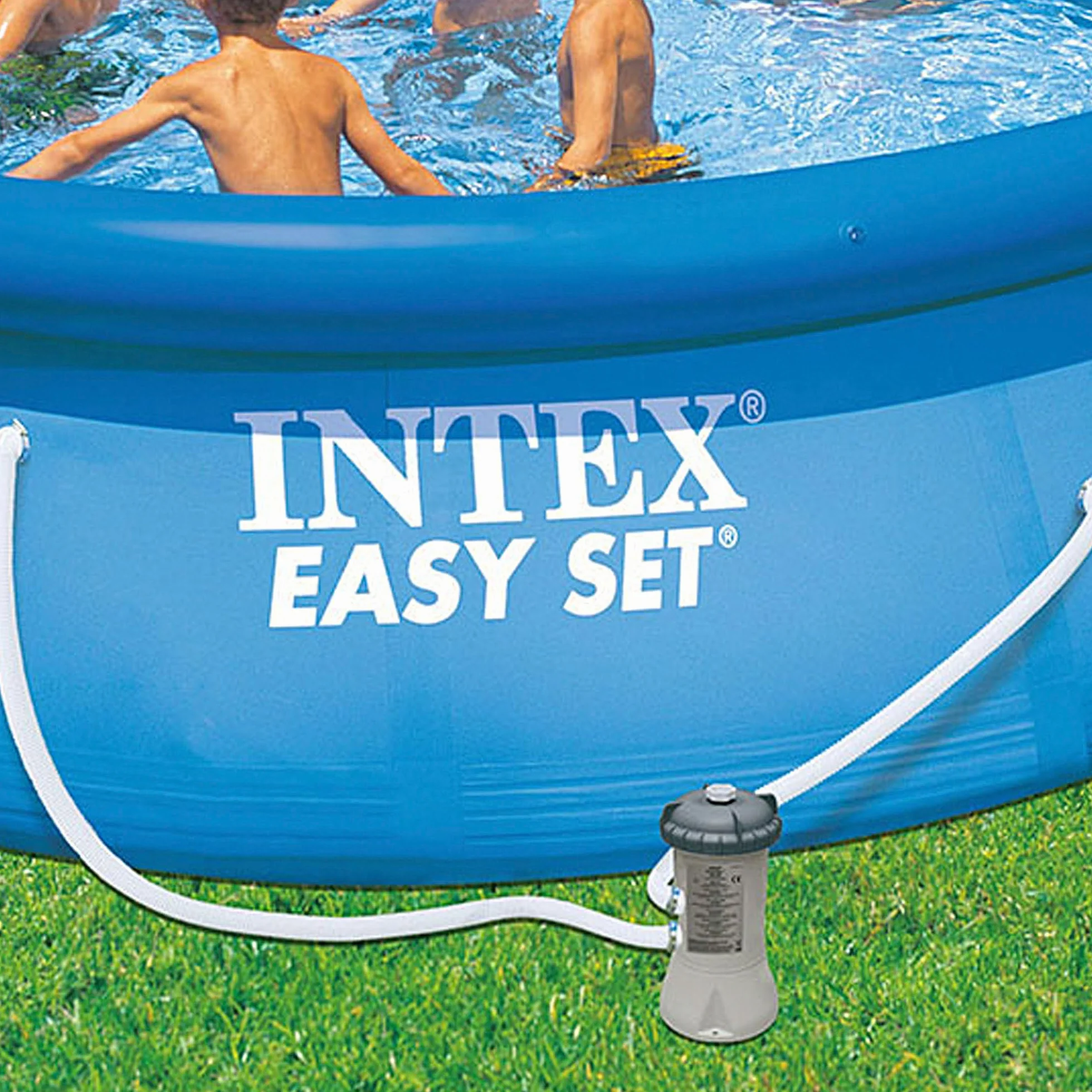 Intex 29059 - Tubo di Ricambio per Pompe Filtro, Plastica, Bianco, 150 cm, Ø 32 mm