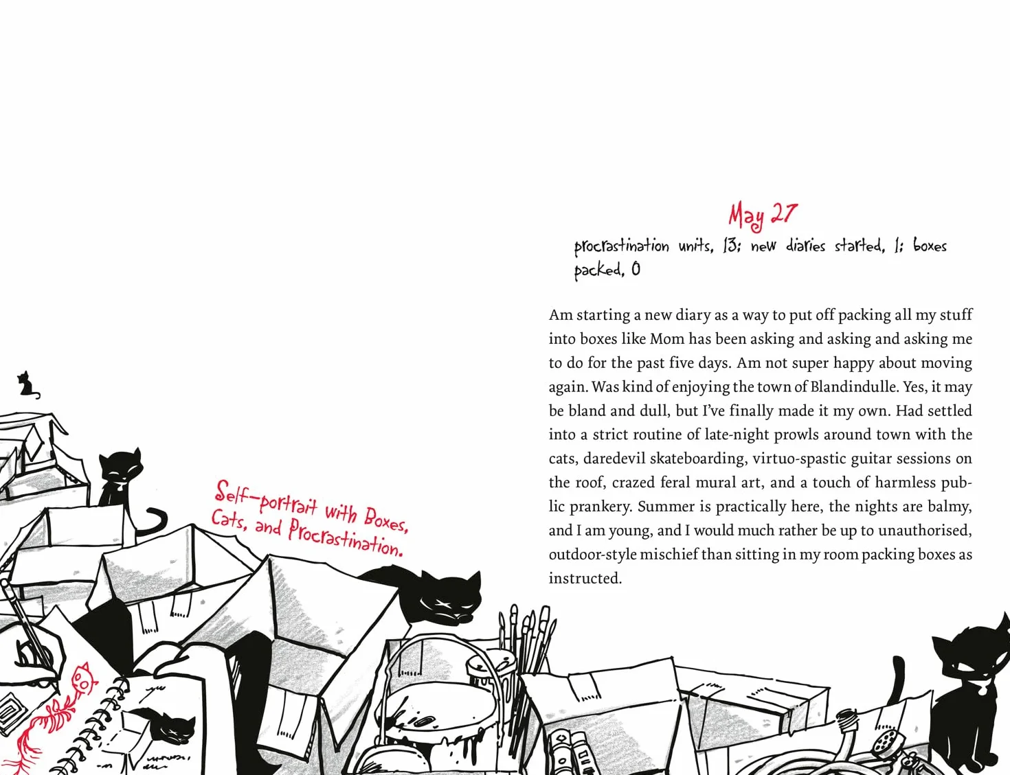 Stranger and Stranger: An illustrated diary of adventure and mystery, great for children ages 12+