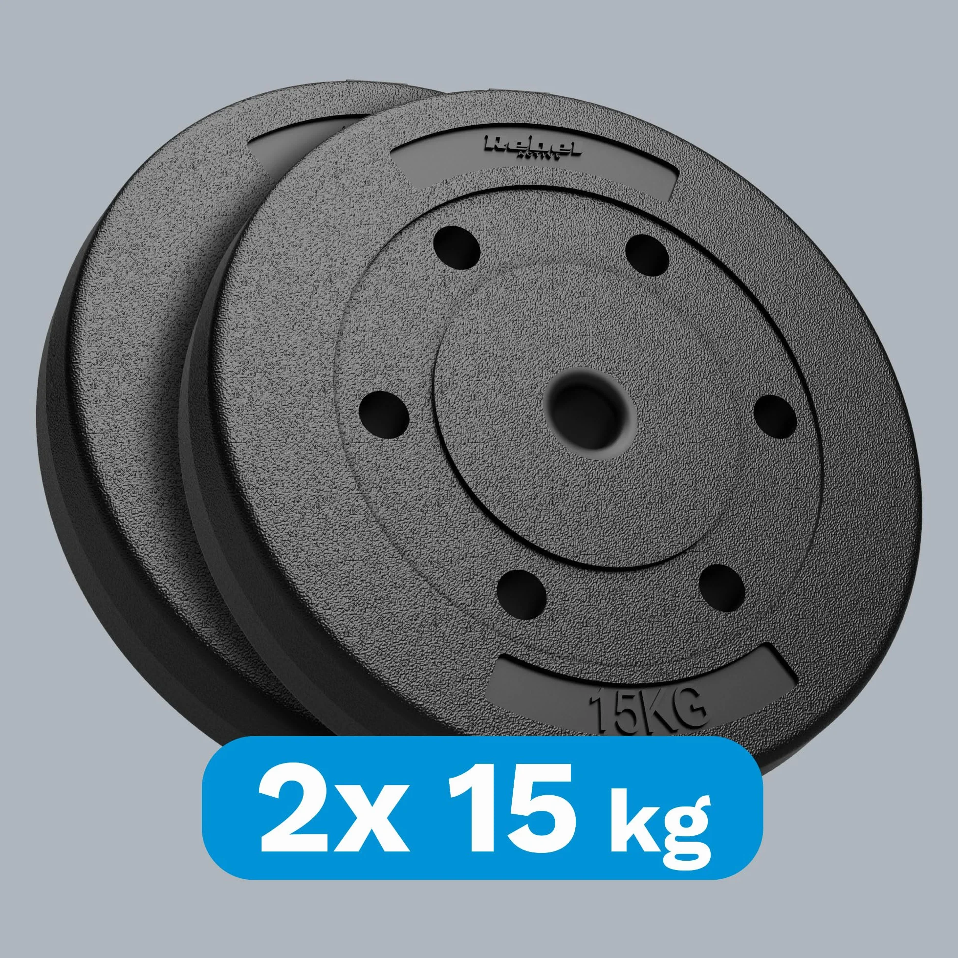 Rebel Electro Obciążenie Bitumiczne Zestaw Obciążeń 2x15kg 30kg 31mm Talerze RBA-2104
