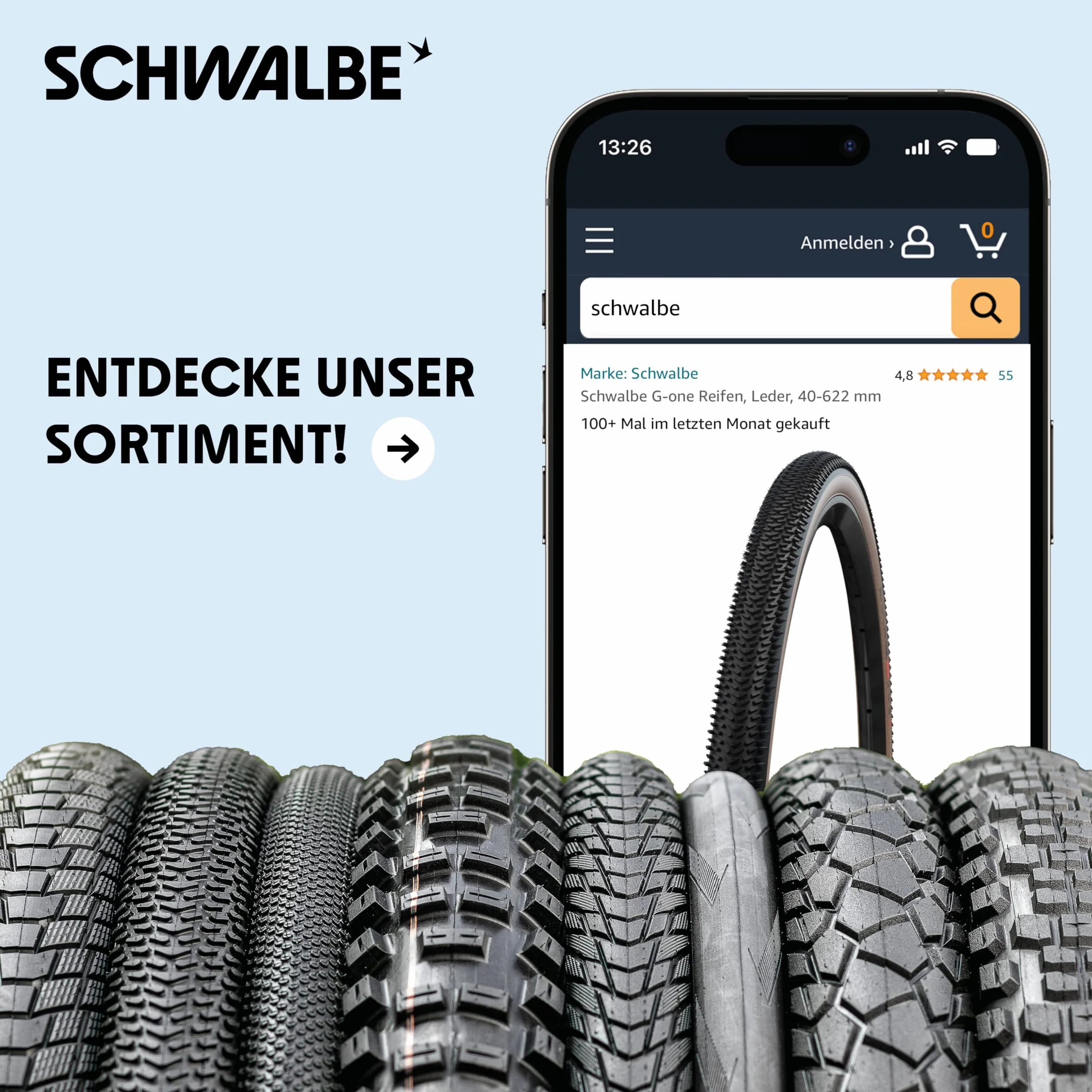 Schwalbe Bicycle Tire Lever Set of 3 with Integrated Clamping Function and SV Valve Wrench