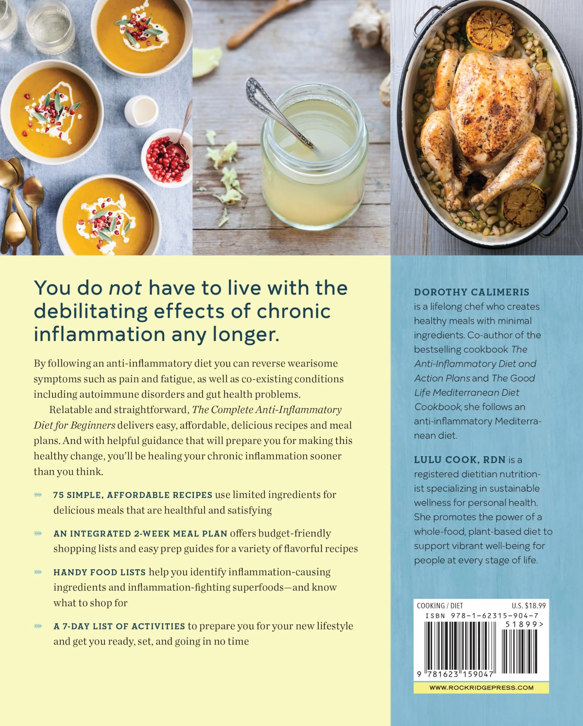 The Complete Anti-Inflammatory Diet for Beginners: A No-Stress Meal Plan with Easy Recipes to Heal the Immune System
