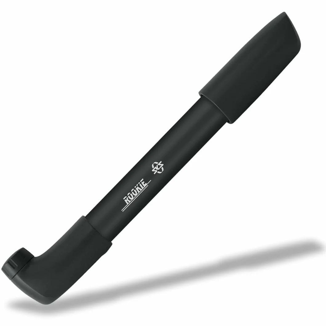 SKS GERMANY Rookie mini pompka (pompa powietrza do wszystkich typów zaworów, odwracalna wkładka zaworowa, do montażu na bagażniku, w zestawie uchwyt na pompkę, Made in Germany, maks. ciśnienie: 6 bar