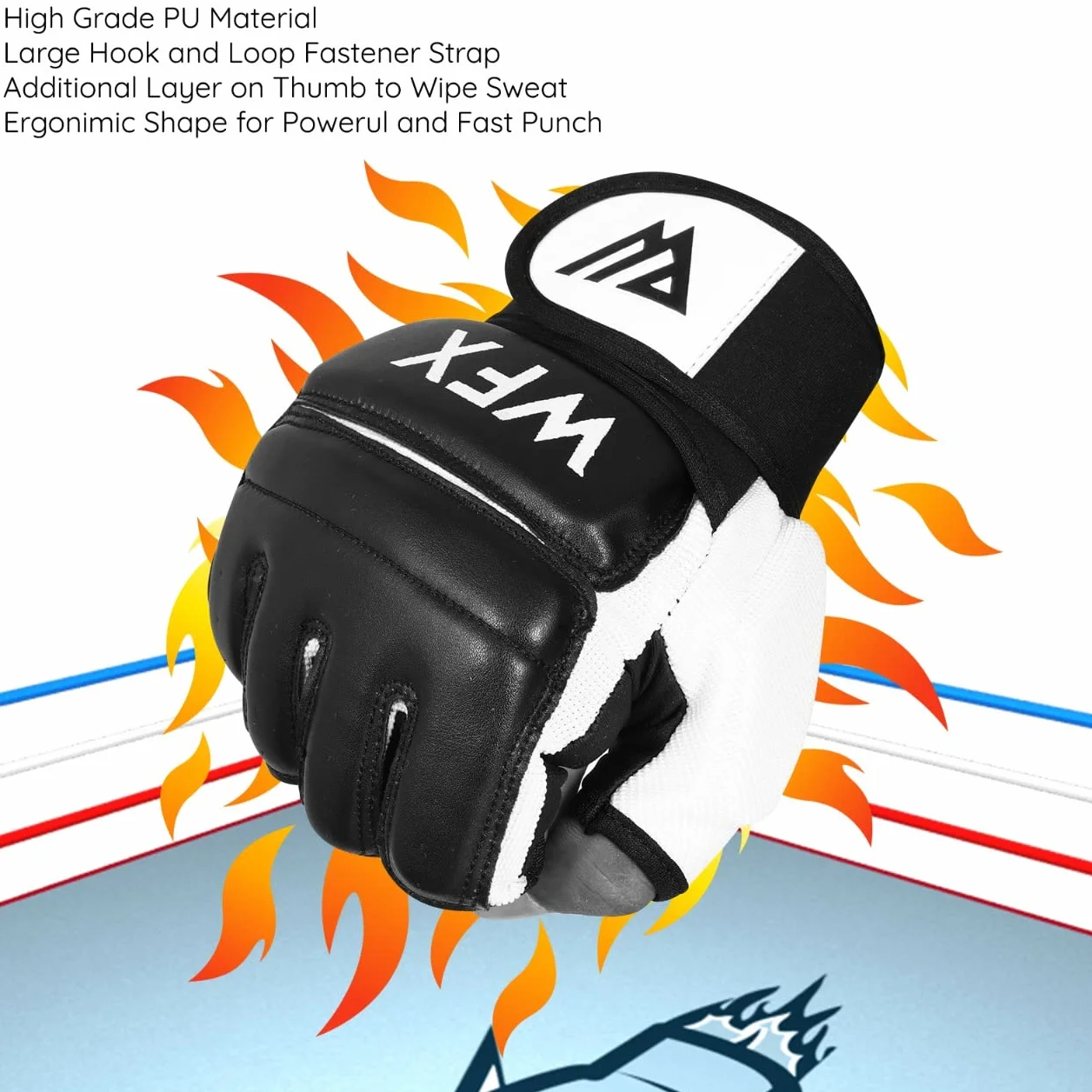 WFX Worek bokserski rękawice bokserskie rękawice do karate MMA ciało walka taekwondo trening sztuki walki walka grappling muay thai