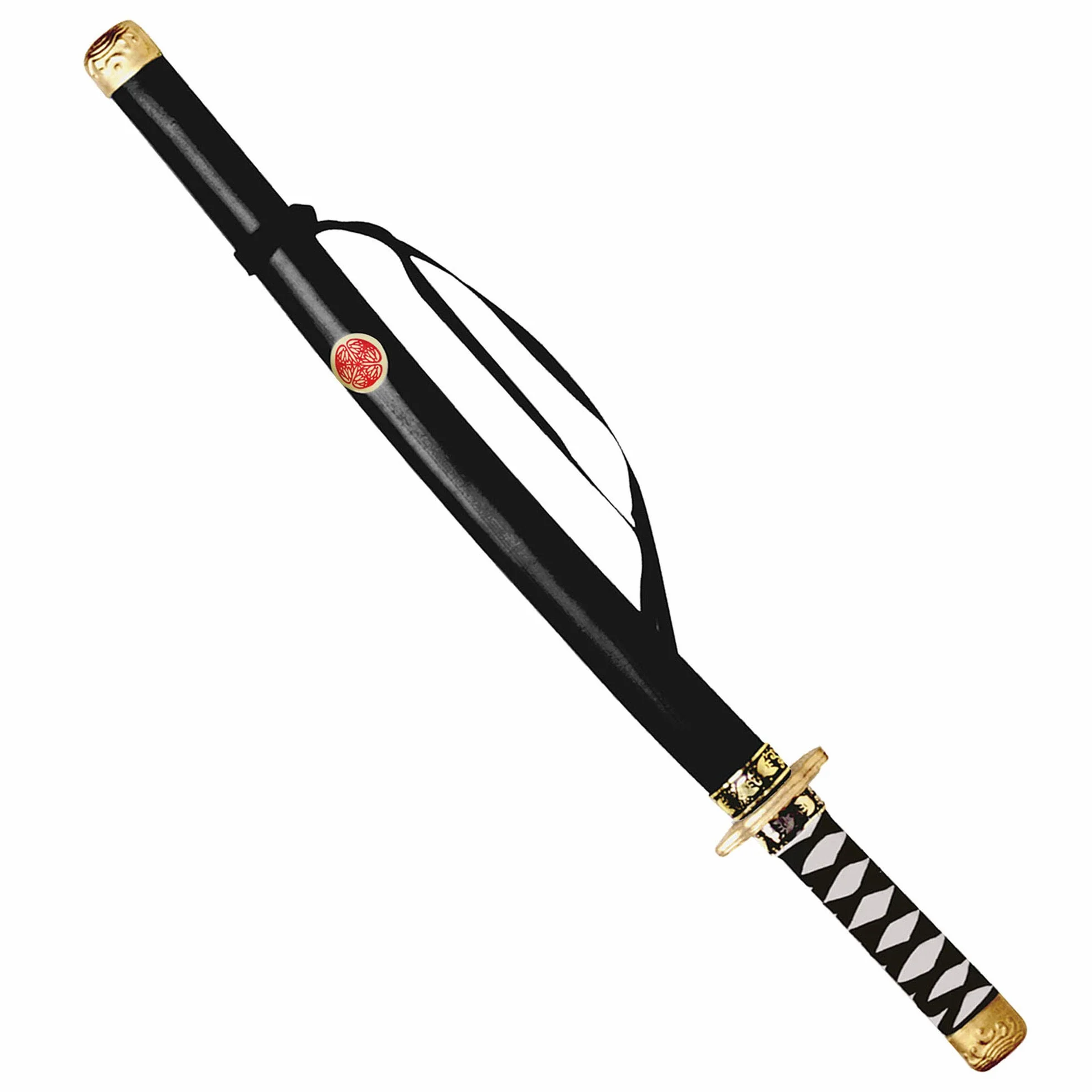 Miecz ninja 60 cm dodatek do kostiumu wojownika karnawał