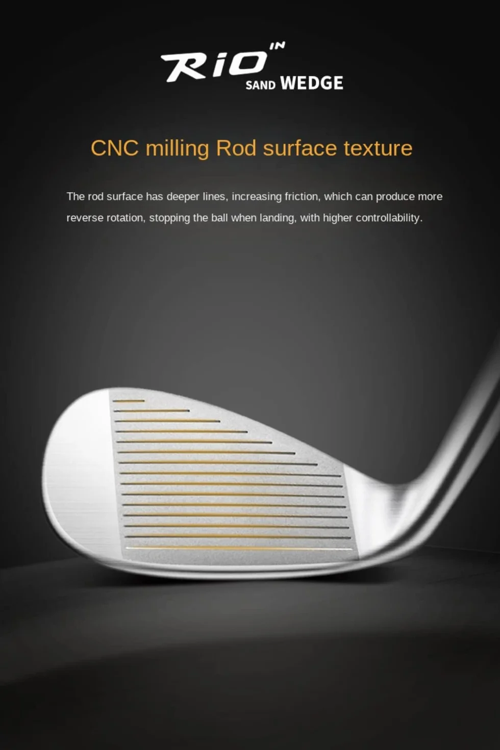 Kliny golfowe 52/56/60 stopni Wide Bottom Sand Wedge dla kobiet i mężczyzn