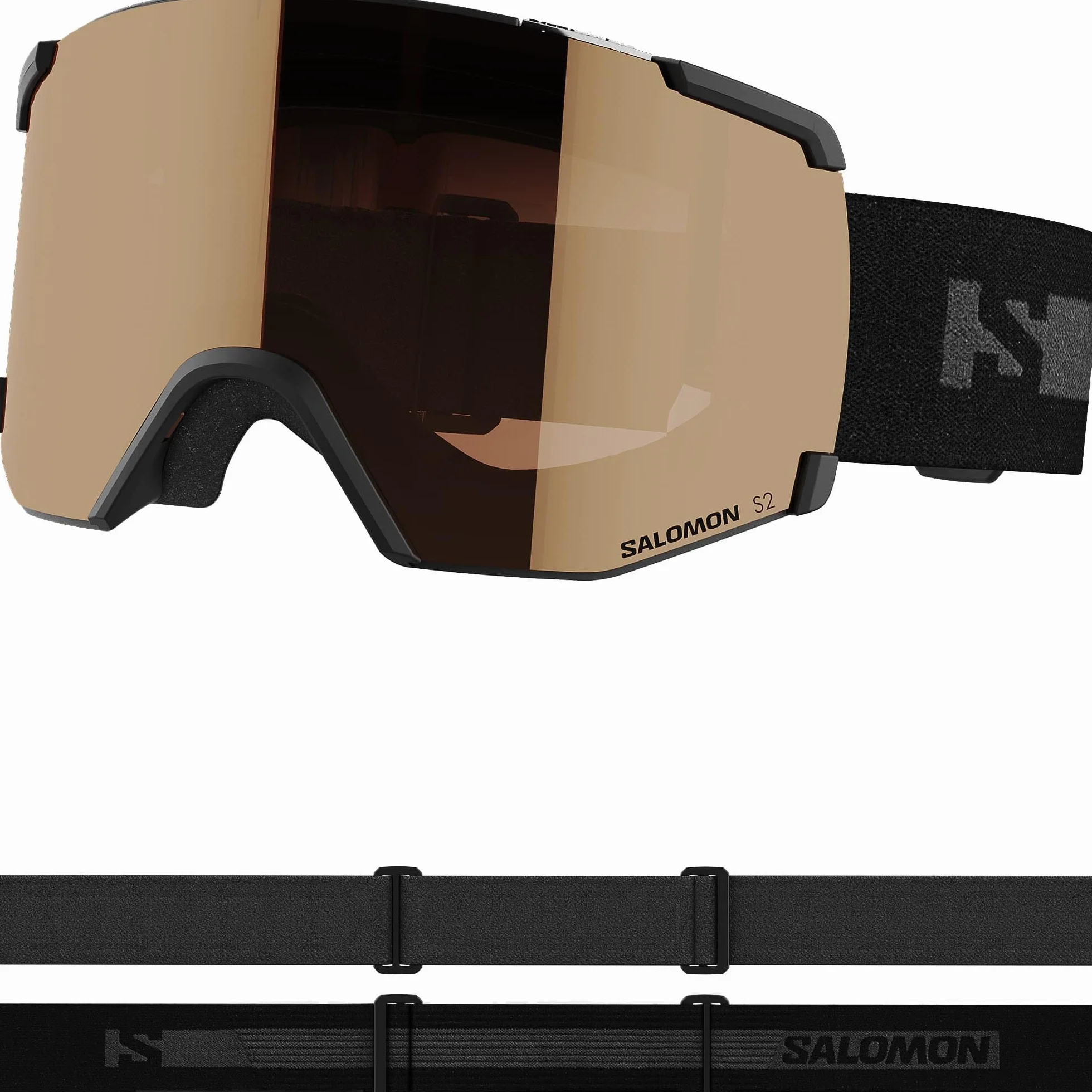 Salomon S/view Access Unisex Gogle narciarskie snowboard, rozszerzone pole widzenia, zmęczenie oczu i redukcja oślepiania, koniec z zaparowaniem