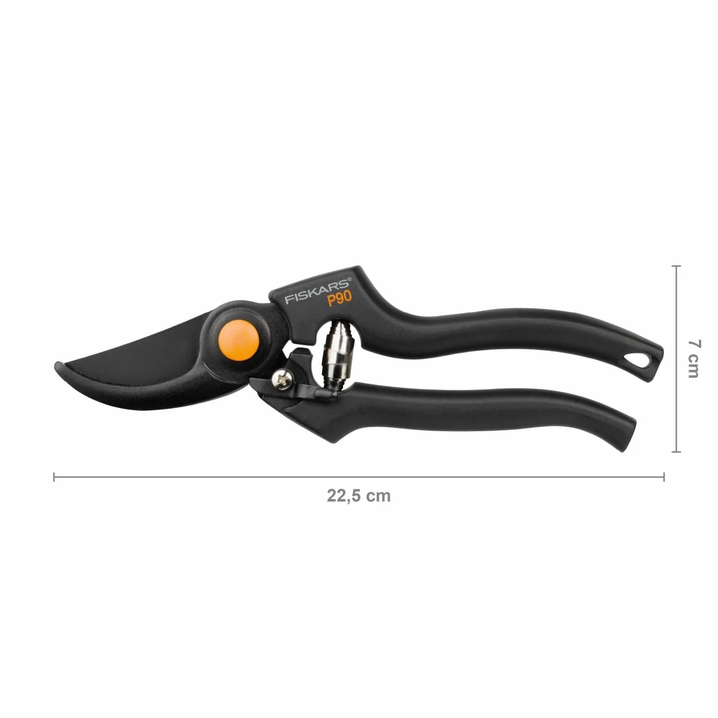 Fiskars Xseries Sekator, Czarny, 23 x 7 x 2 cm