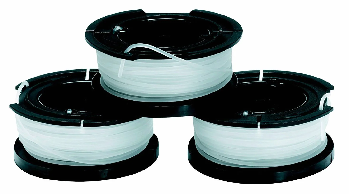Black+Decker A6485-XJ Szpule Żyłek do Podkaszarki Czarny/Biały 10 m 3 Sztuki