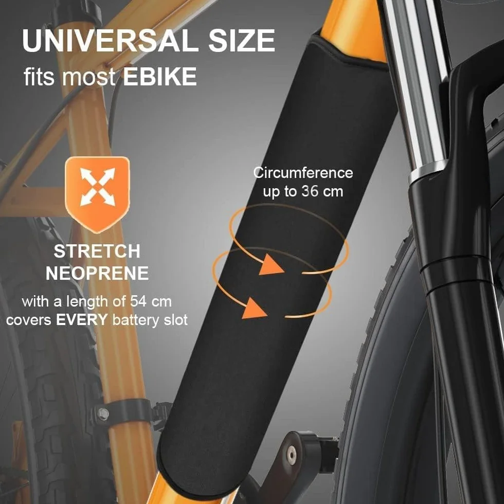 Flintronic pokrowiec ochronny na akumulator e bike obwód 30-38 cm ulepszony