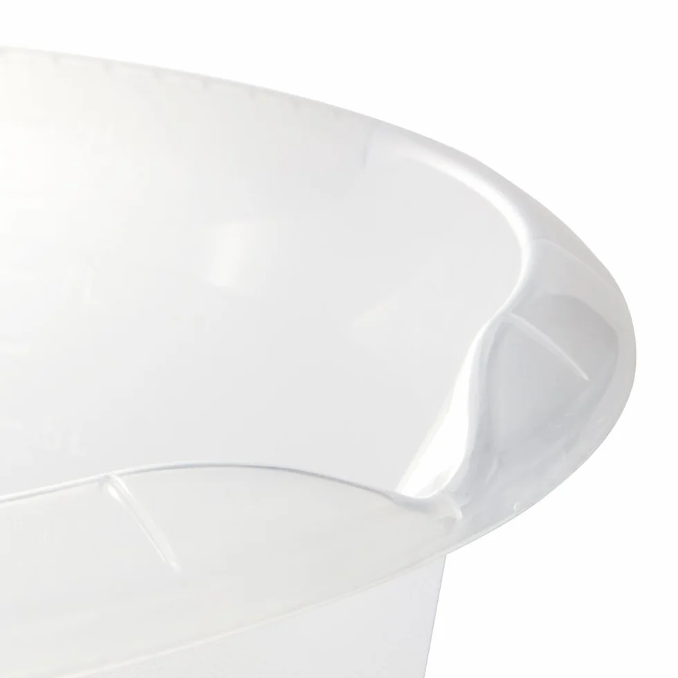 Keeper Universal-Schüssel mit Ausguss, Rund, 9 l, Ø 36 cm, Björk, Transparent