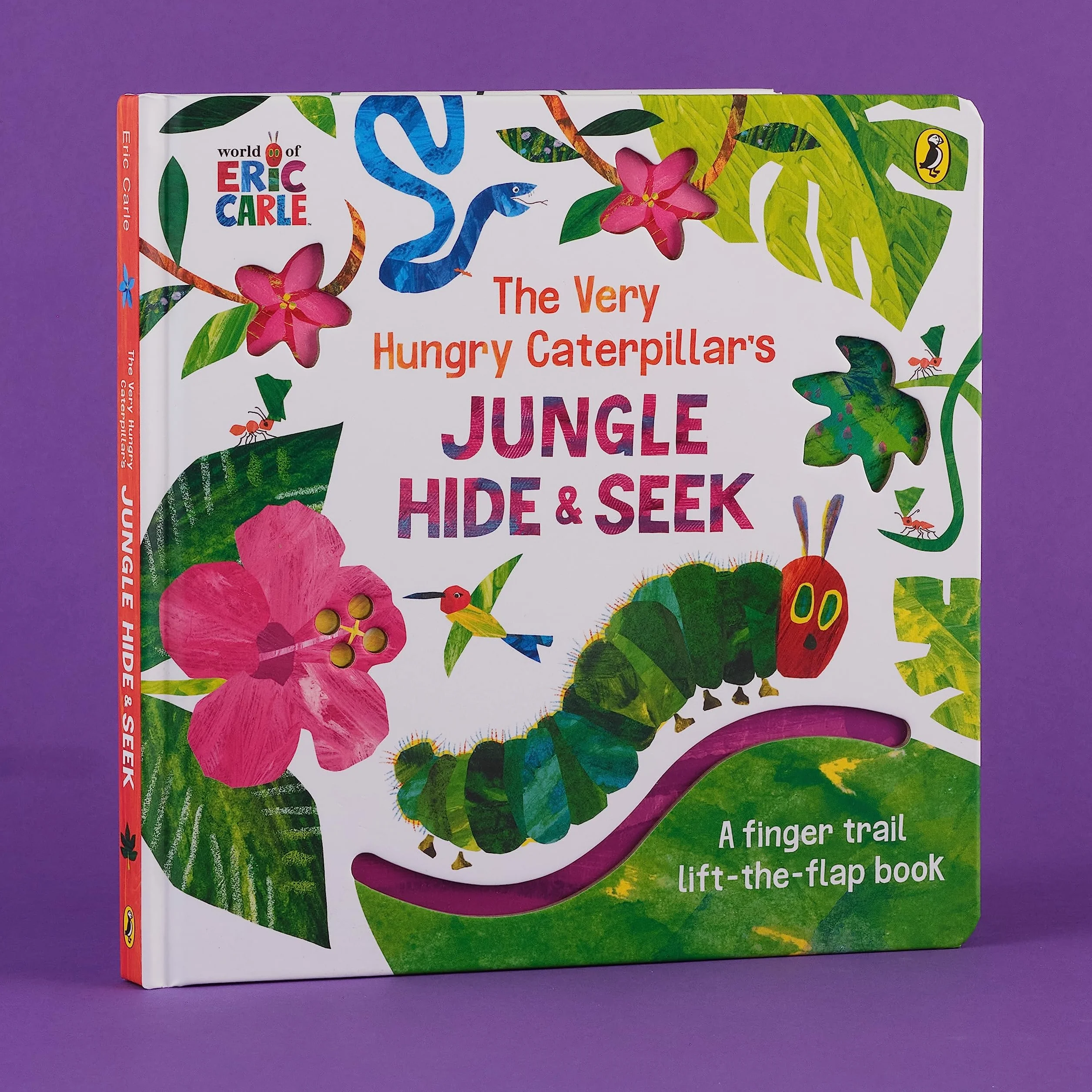 The Very Hungry Caterpillar's Jungle Hide and Seek: A Finger Trail Lift-the-Flap Book