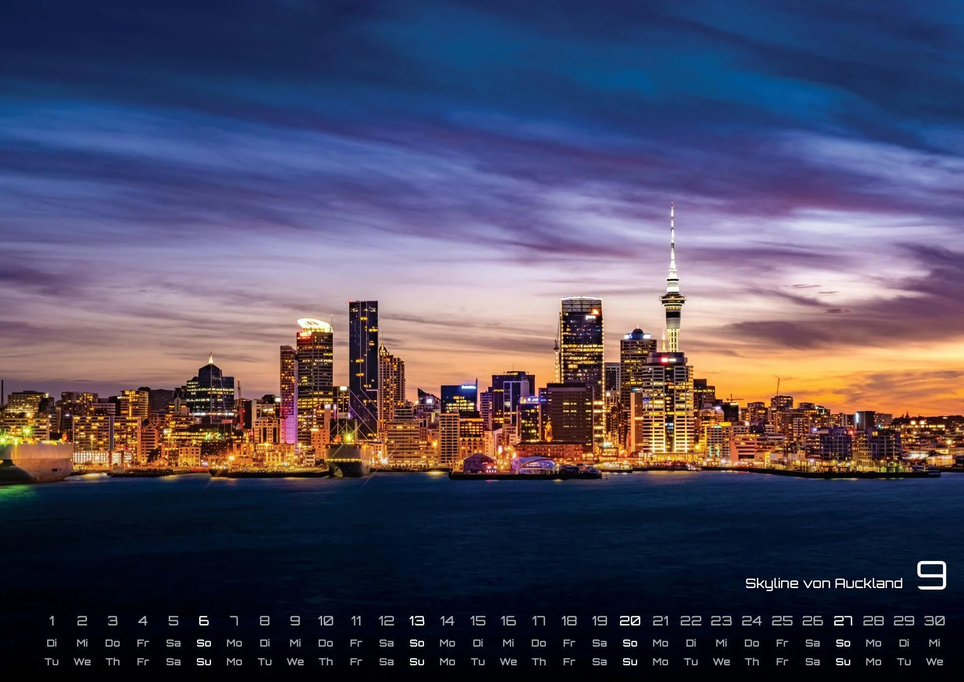 Neuseeland - Das Land der langen weißen Wolke - 2026 - Kalender DIN A2: Der Wandkalender mit den schönsten Motiven aus Neuseeland für das Jahr 2026 im extragroßen Format DIN A2 (ca. 60 x 42 cm)!