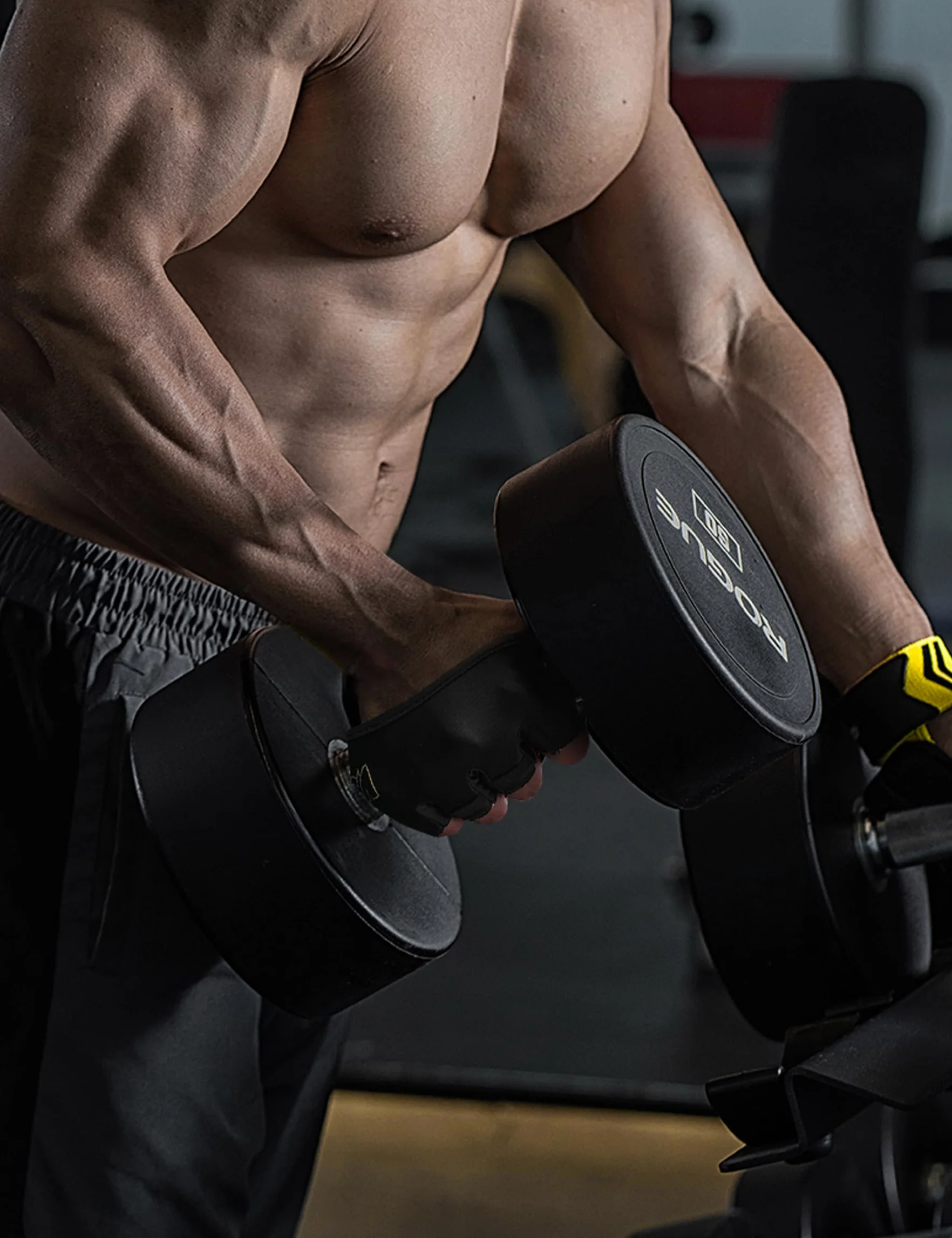 Rękawice gimnastyczne antypoślizgowe oddychające do fitnessu i podnoszenia ciężarów
