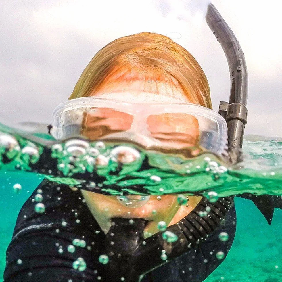 Przednia fajka silikonowa rurka do pływania do treningu nurkowanie pod wodą nurkowanie sprzęt do nurkowania trening snorkel