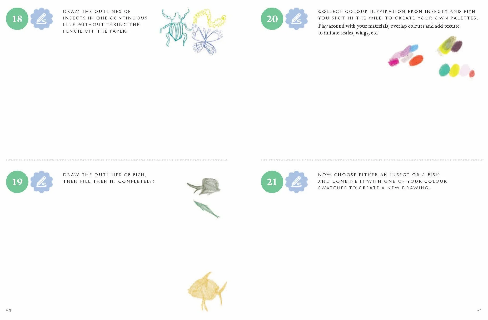 Drawing Nature: 100 Prompts, Projects and Playful Exercises