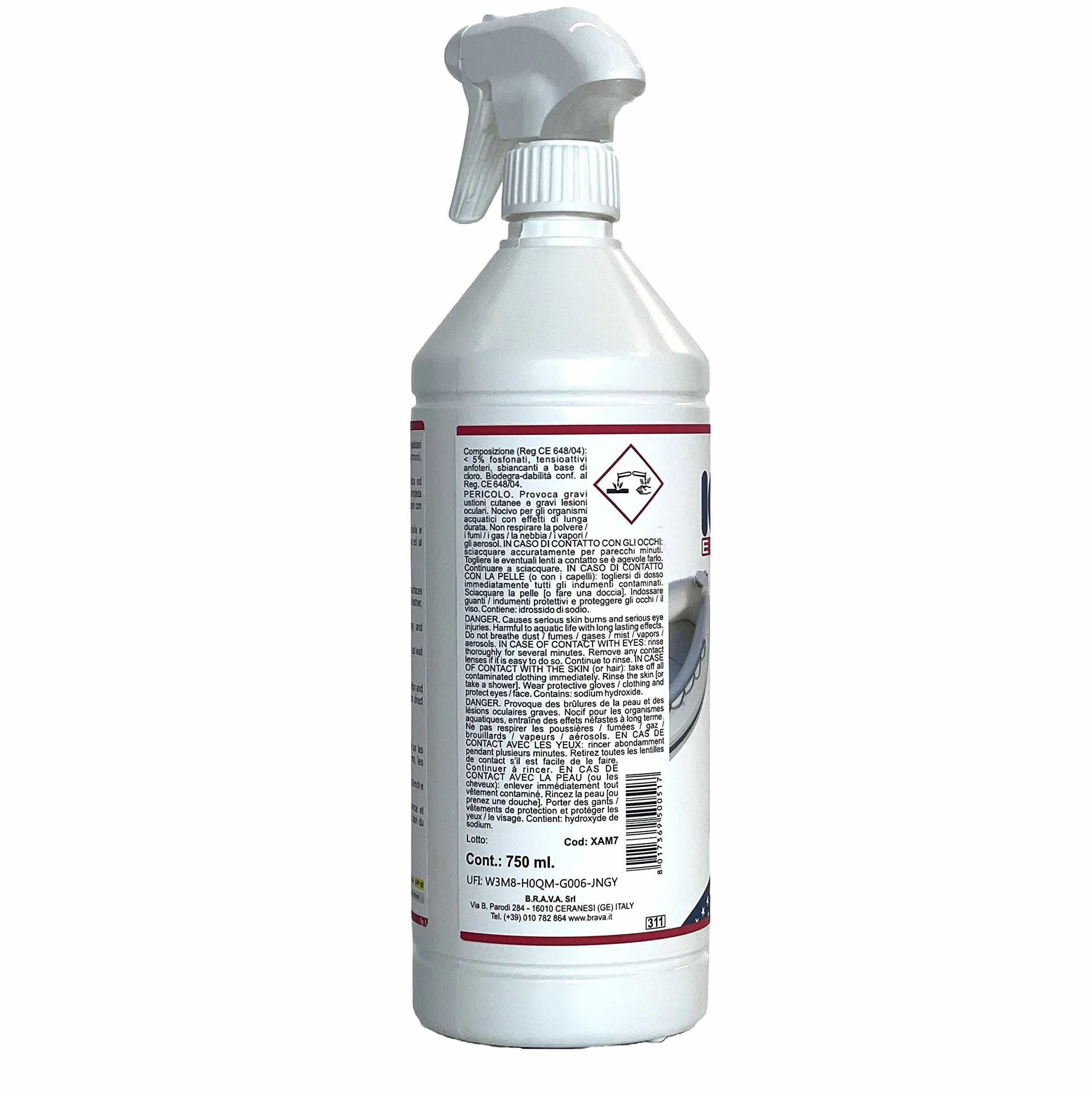 Iosso Raft Mould usuwa plamy pleśni z pontonów i poduszek, 750 ml