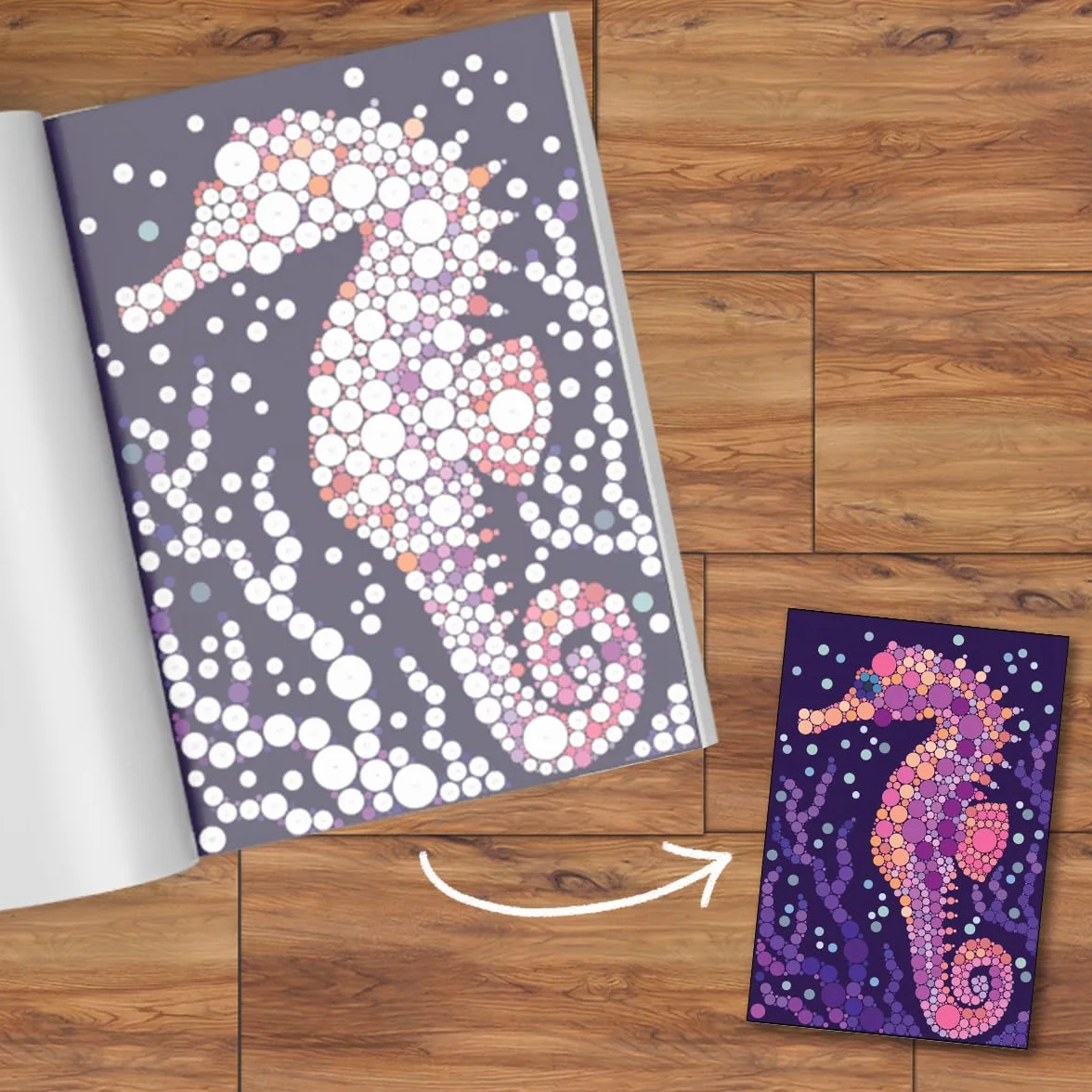 Sticker Dots: Nature: Stunning Sticker by Numbers Challenges