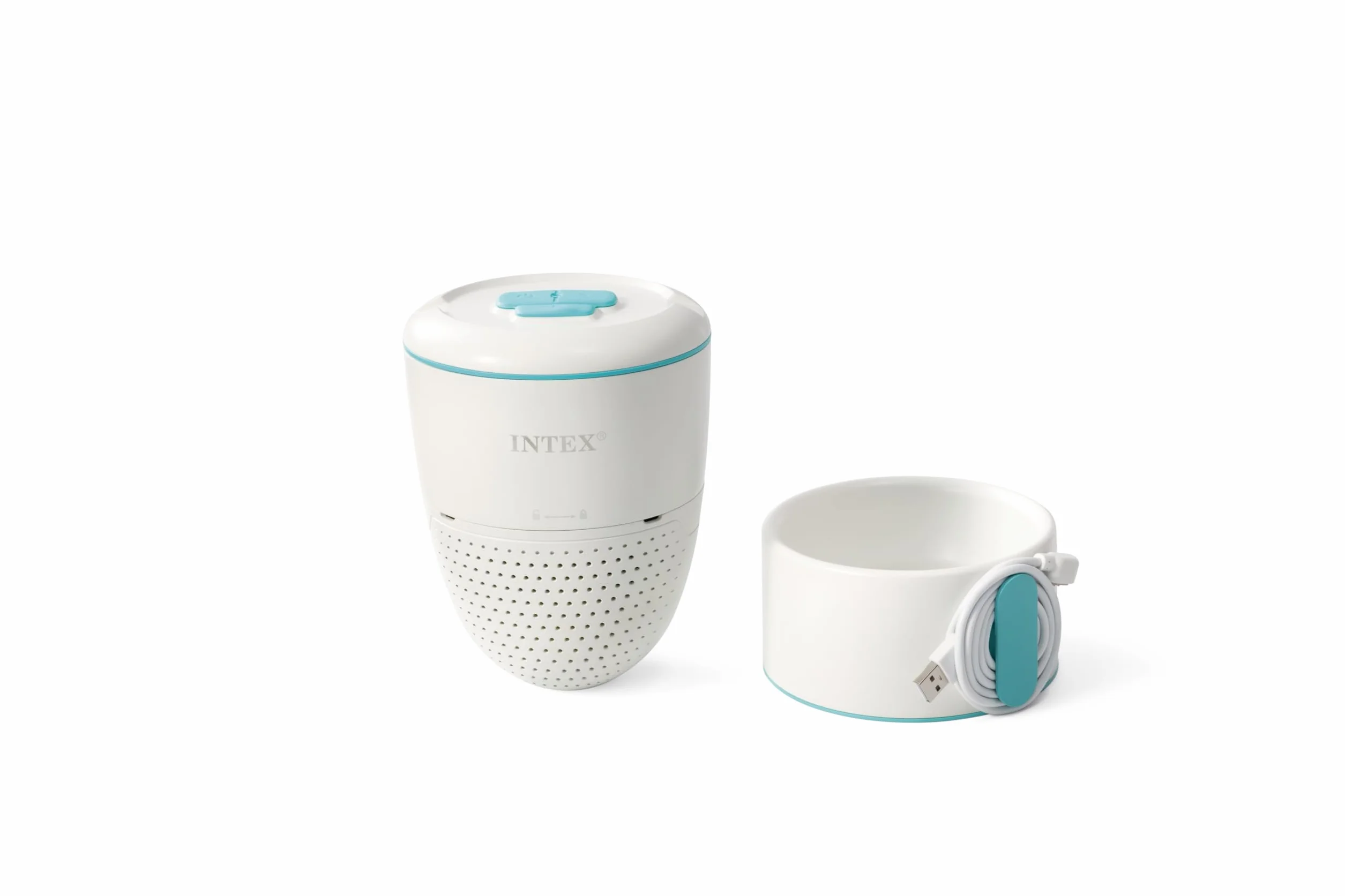 INTEX "Water Analyzer" inteligentny tester jakości wody do basenu, inteligentne zarządzanie słoną wodą – pH i wartość chloru – sterowany za pomocą aplikacji tester wody WiFi do monitorowania jakości