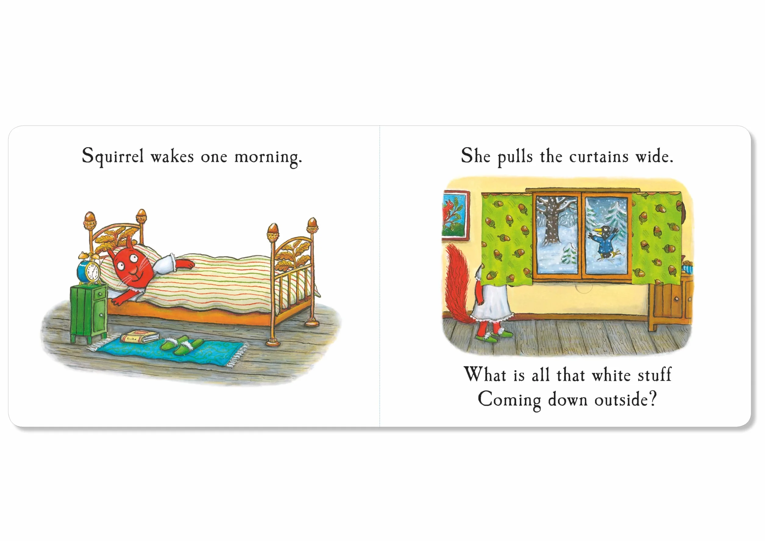 Squirrel's Snowman: A new Tales from Acorn Wood story