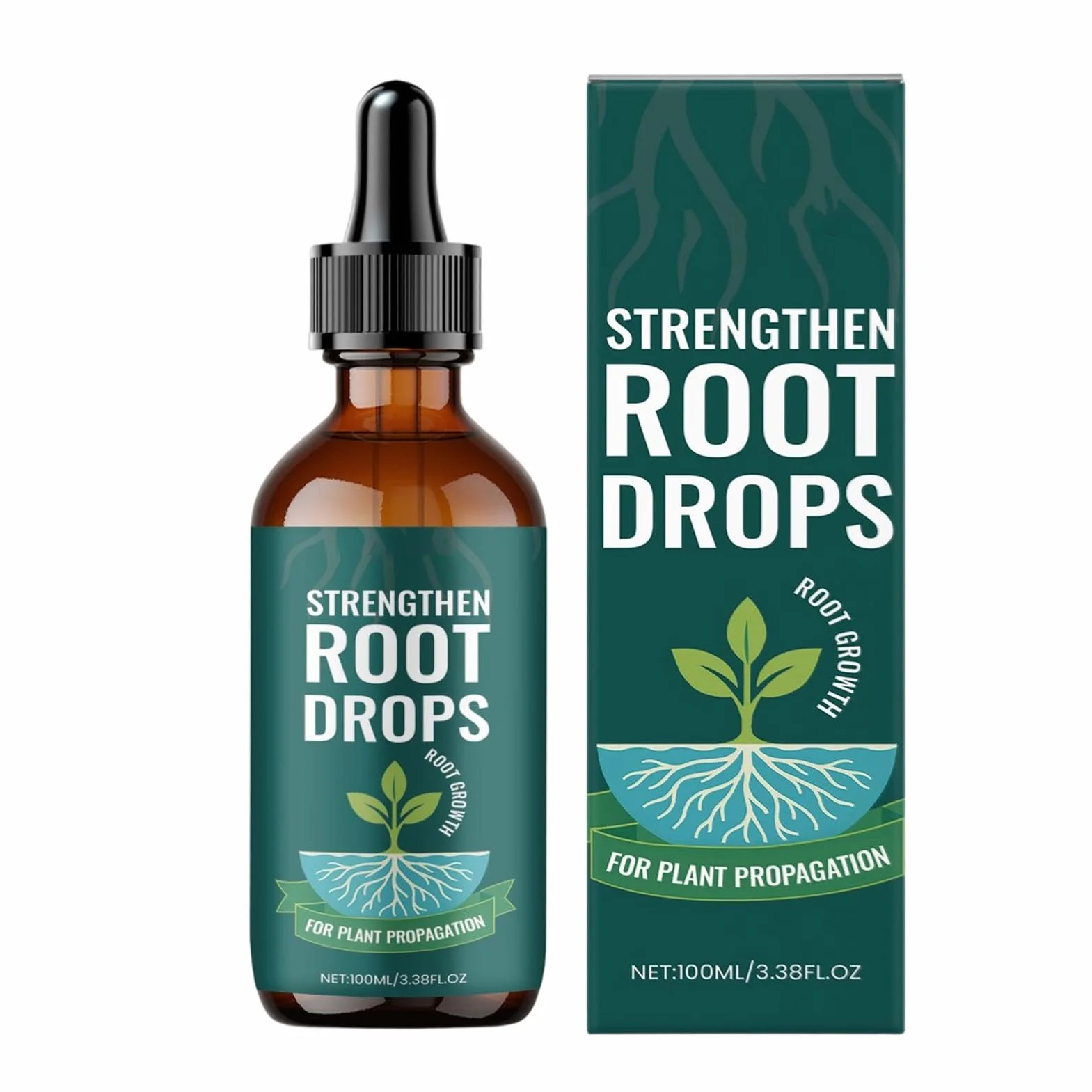 Prop Drops For Plants - P?yn Do Ukorzeniania 100 Ml Z Zakraplaczem | Krople Do Rozmna?ania Ro?lin | do Wewn?trznej Uprawy