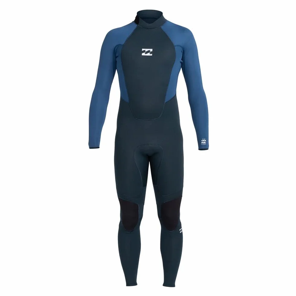 Billabong Mens Intruder 5/4mm Back Zip Wetsuit Navy