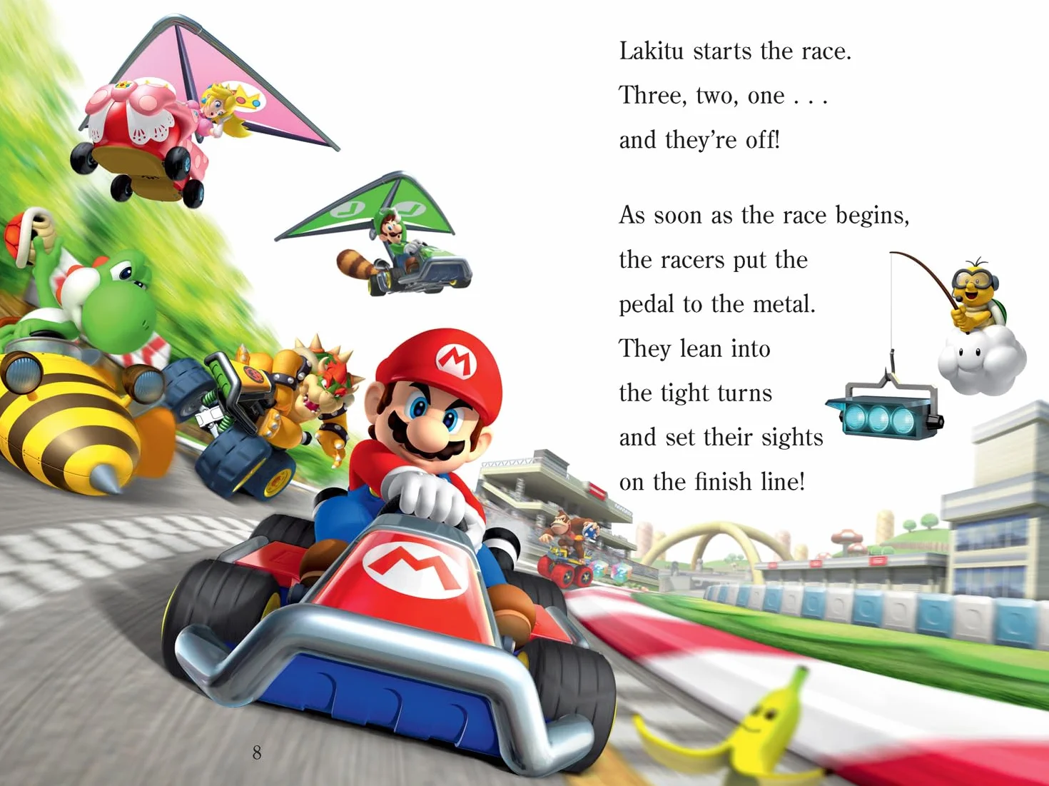Official Mario Kart: Young Reader – Off to the Races!: An illustrated gaming adventure for children learning to read or reluctant readers who love video games!