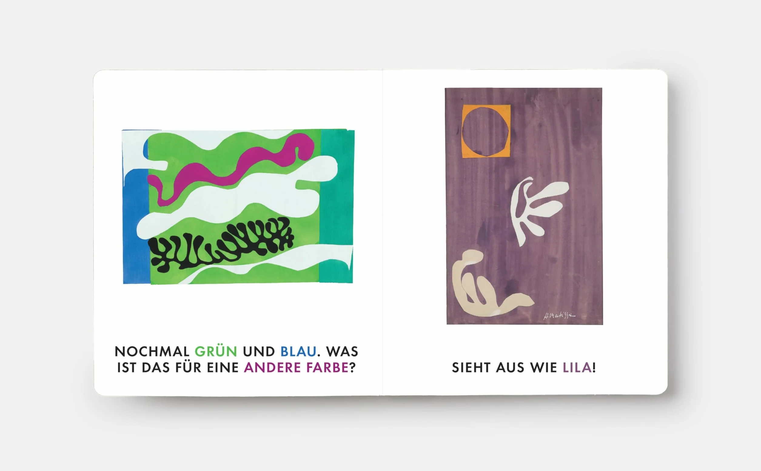 Blau & andere Farben mit Henri Matisse