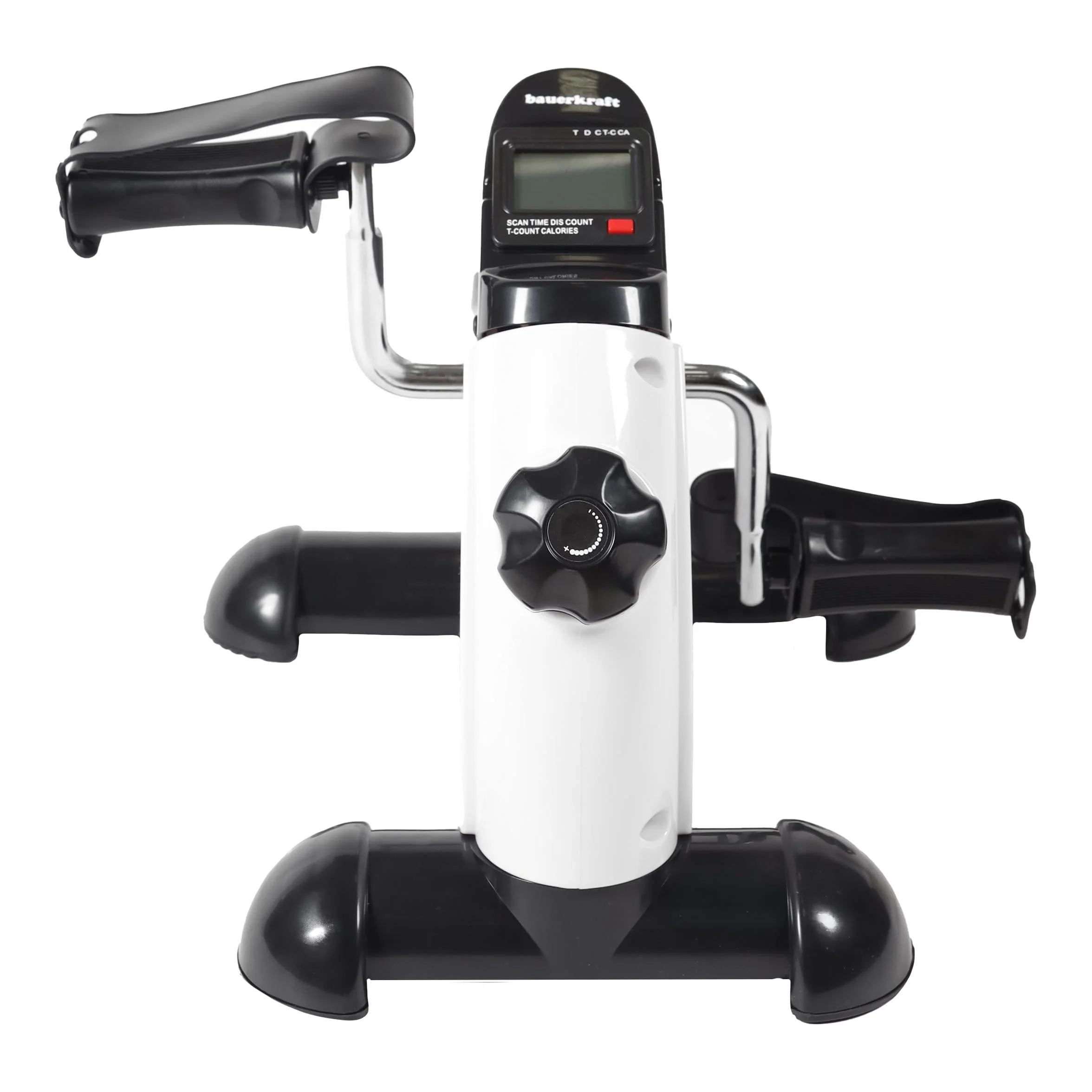 Kompaktowy rower treningowy rotor do ćwiczen rowerek rehabilitacyjny 2w1 biały