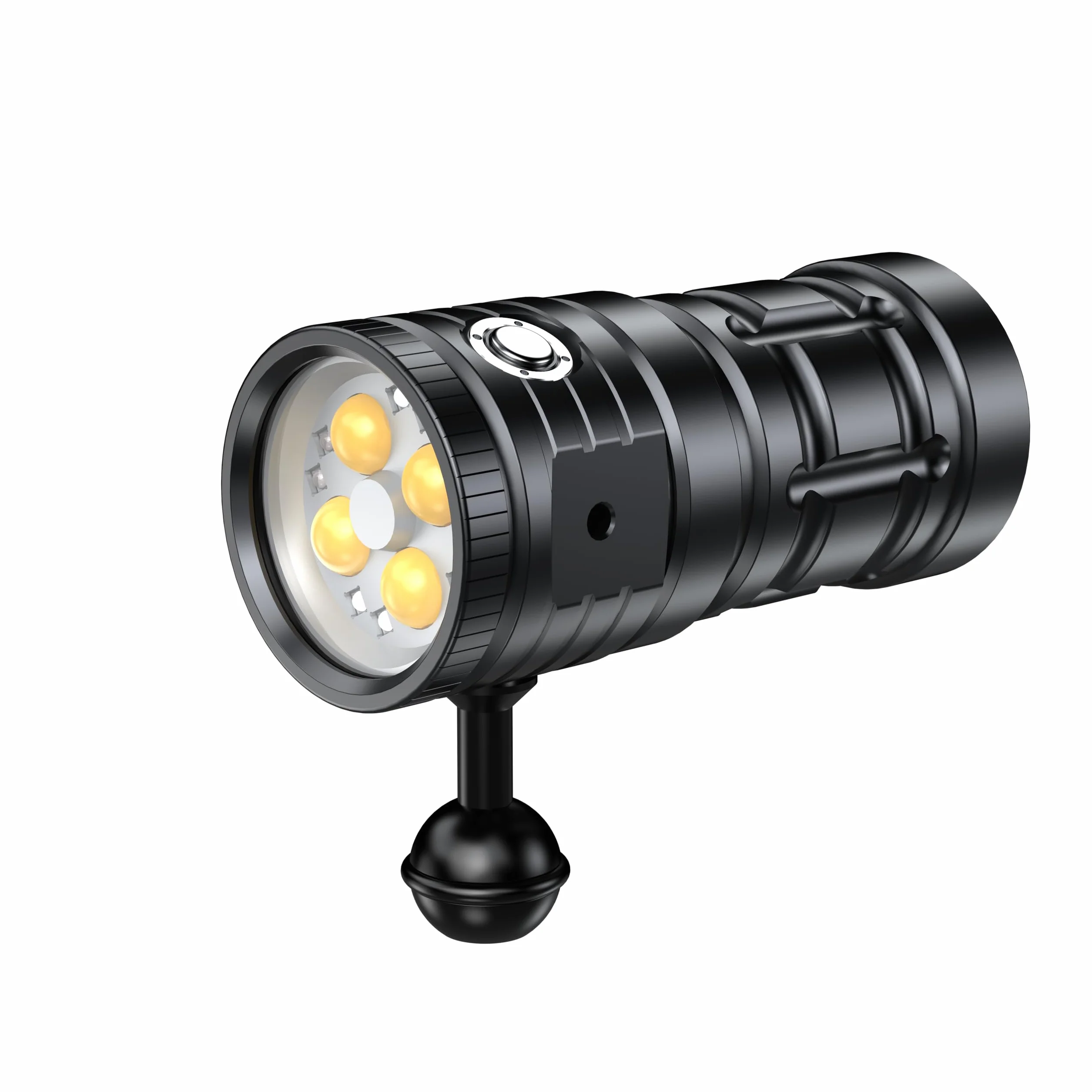 Dive Light do fotografii podwodnej 3300 lumenów 100 m wodoodporna lampa wideo z lampą do nurkowania typu C