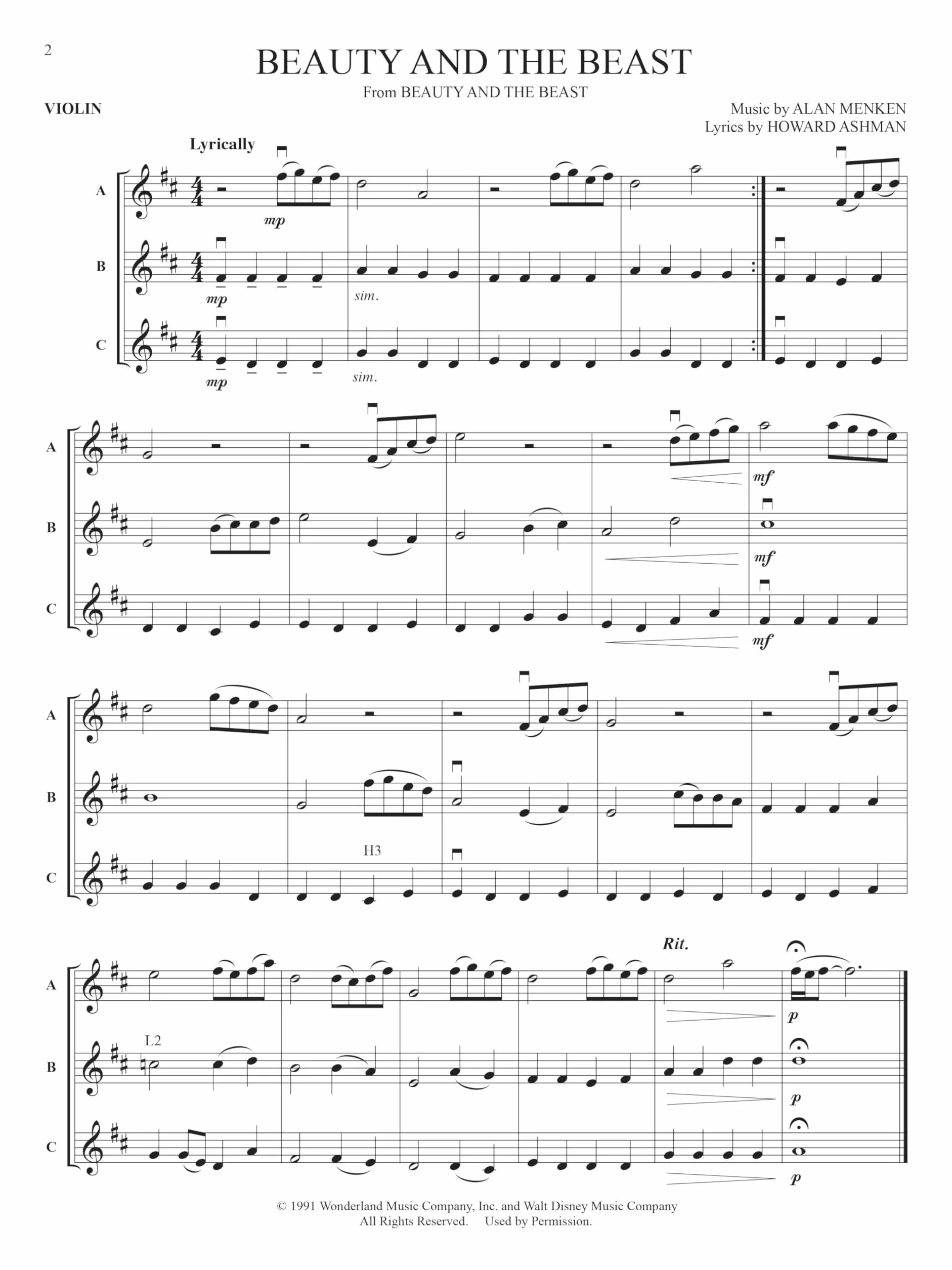 Flex-Pops for Strings - Disney - Violin: Violin