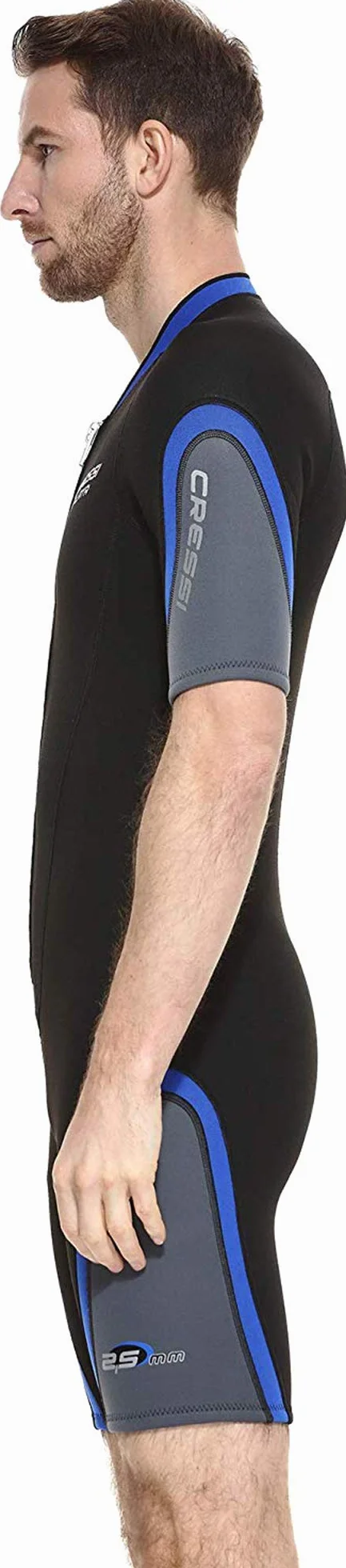 Cressi Playa Man 2,5 mm - Shorty Premium Neopren High Stretch 2,5 mm kombinezon neoprenowy dla mężczyzn