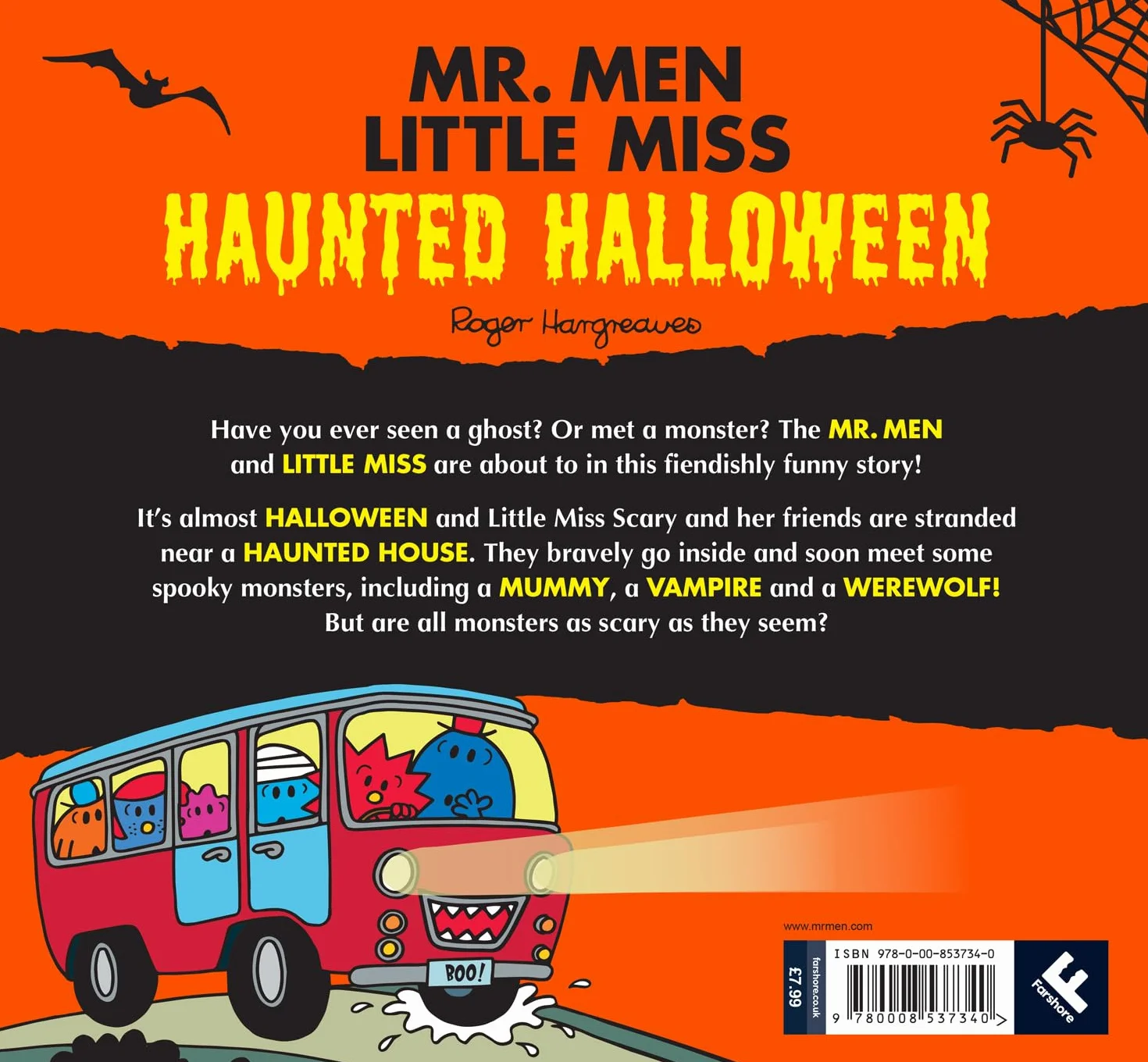 Mr Men Little Miss:Haunted Halloween: A spooky fun-filled picture book to celebrate Halloween – the perfect gift for kids 2, 3, 4 and 5!