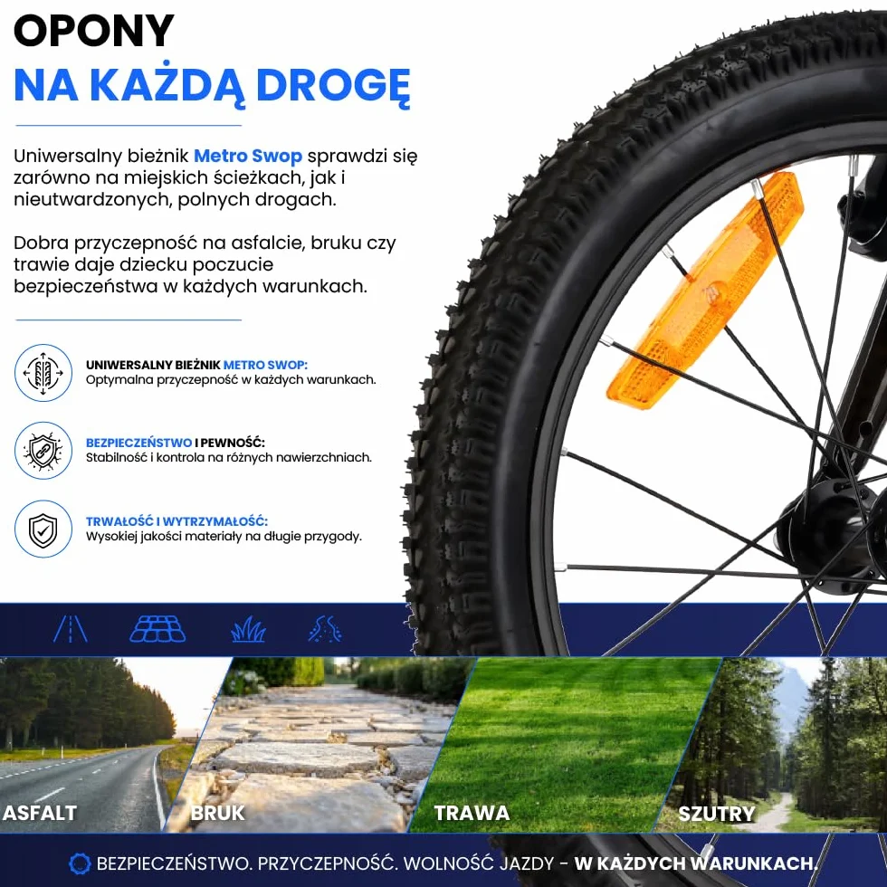 Sun Baby Rower Dziecięcy LOOFI 12 14 16 Cali, Dziewczęcy i Chłopięcy 2-6 Lat, Max 50 kg - lekka rama aluminiowa, z kółkami bocznymi, koszykiem, dzwonkiem, naklejkami