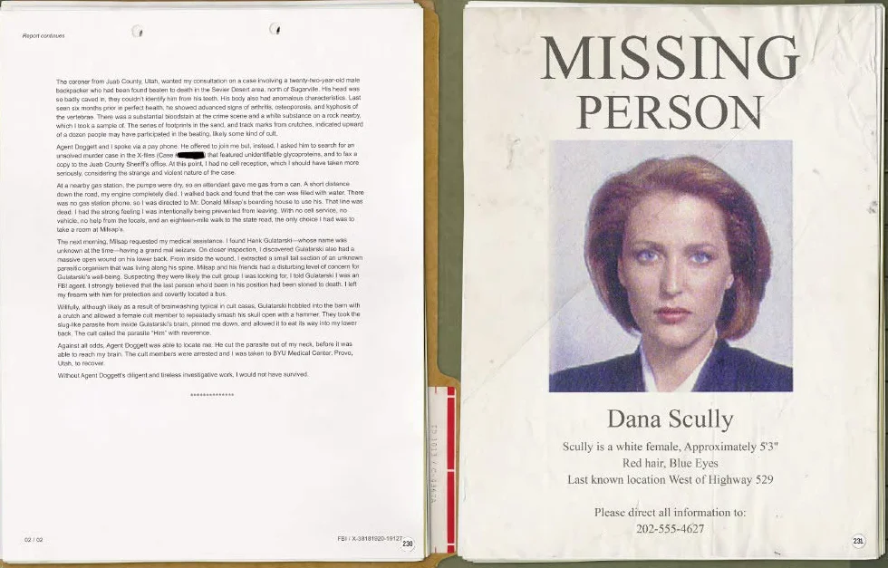 The X-Files: the official archives: Cryptids, Biological Anomalies, and Parapsychic Phenomena