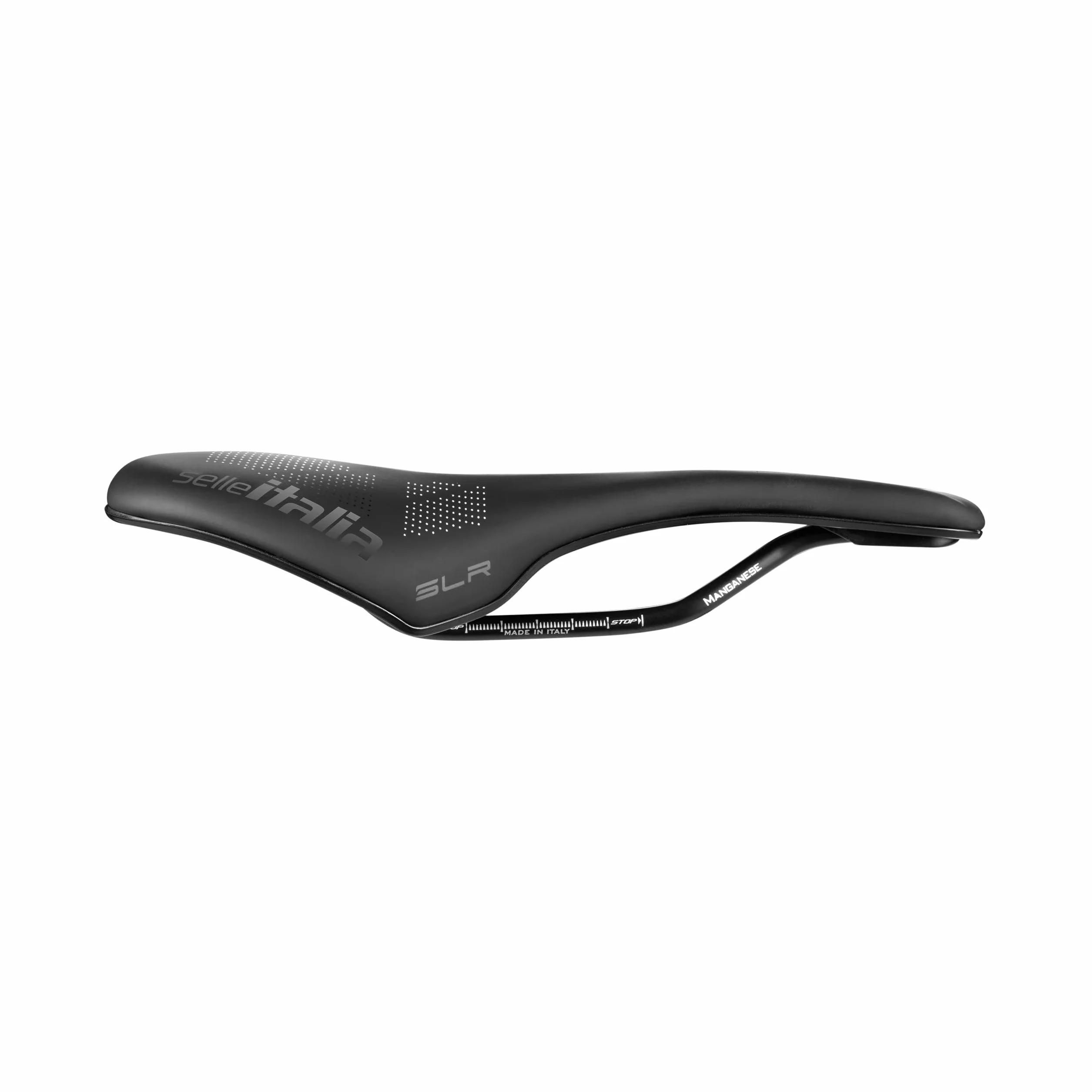 Selle Italia SLR Boost KC TM Superflow – Siodełko Szosowe, Klasyczny Design SLR, Rama Stal Chromowo-Manganowa, Anatomiczny Otwór